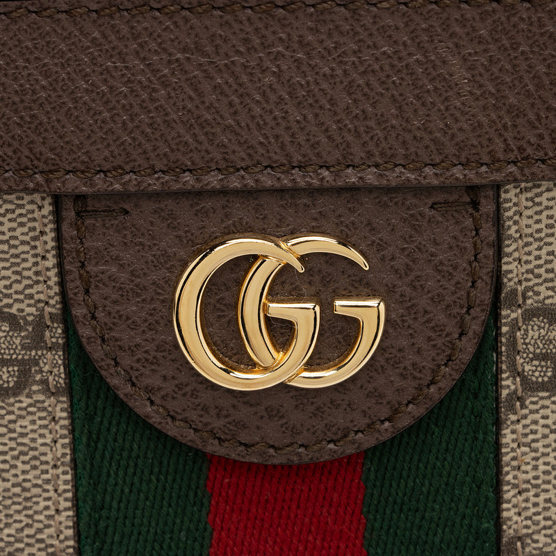 Gucci GG Supreme Ophidia Medium Chain Shoulder Bag (SHF-ZaaSNP)