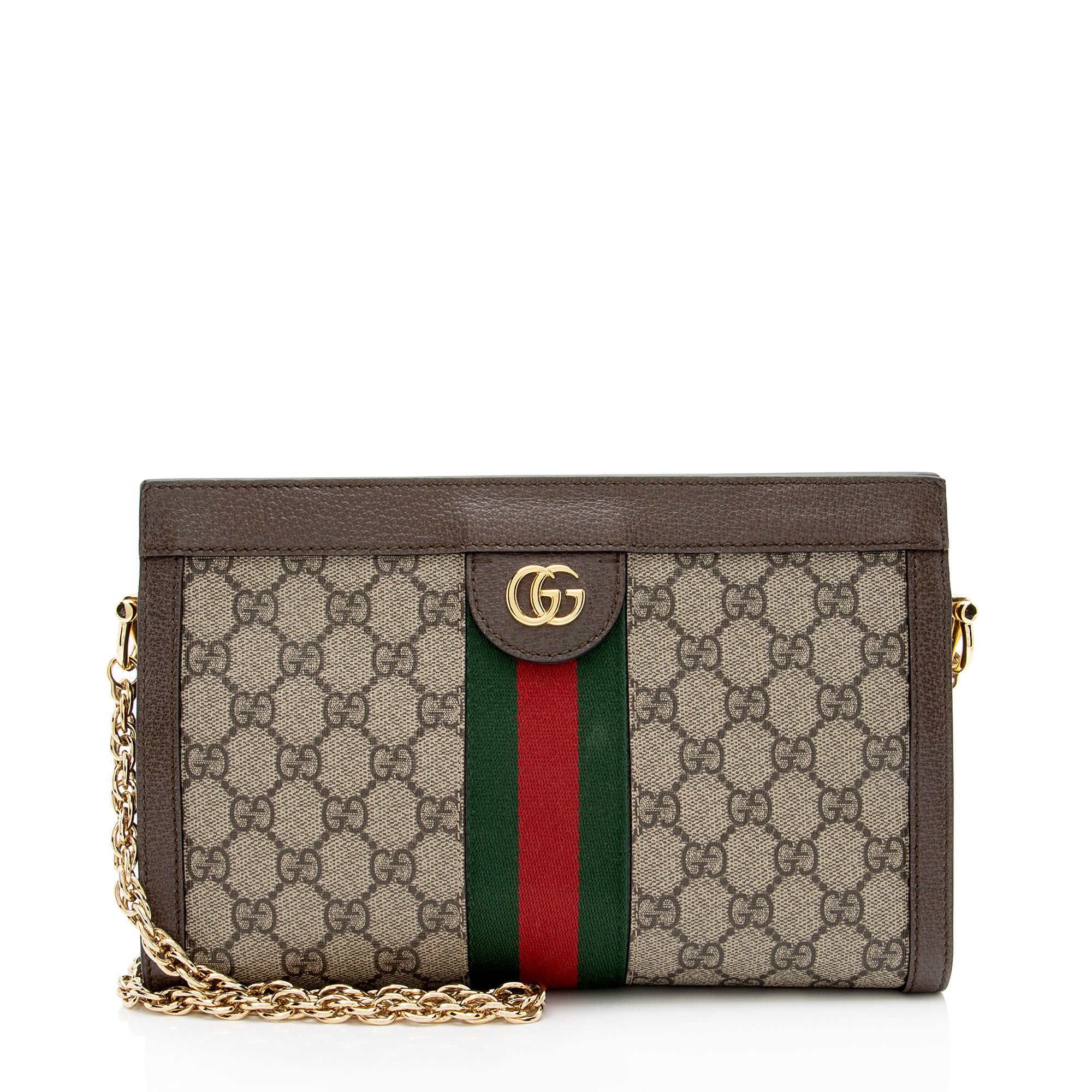 Gucci GG Supreme Ophidia Medium Chain Shoulder Bag