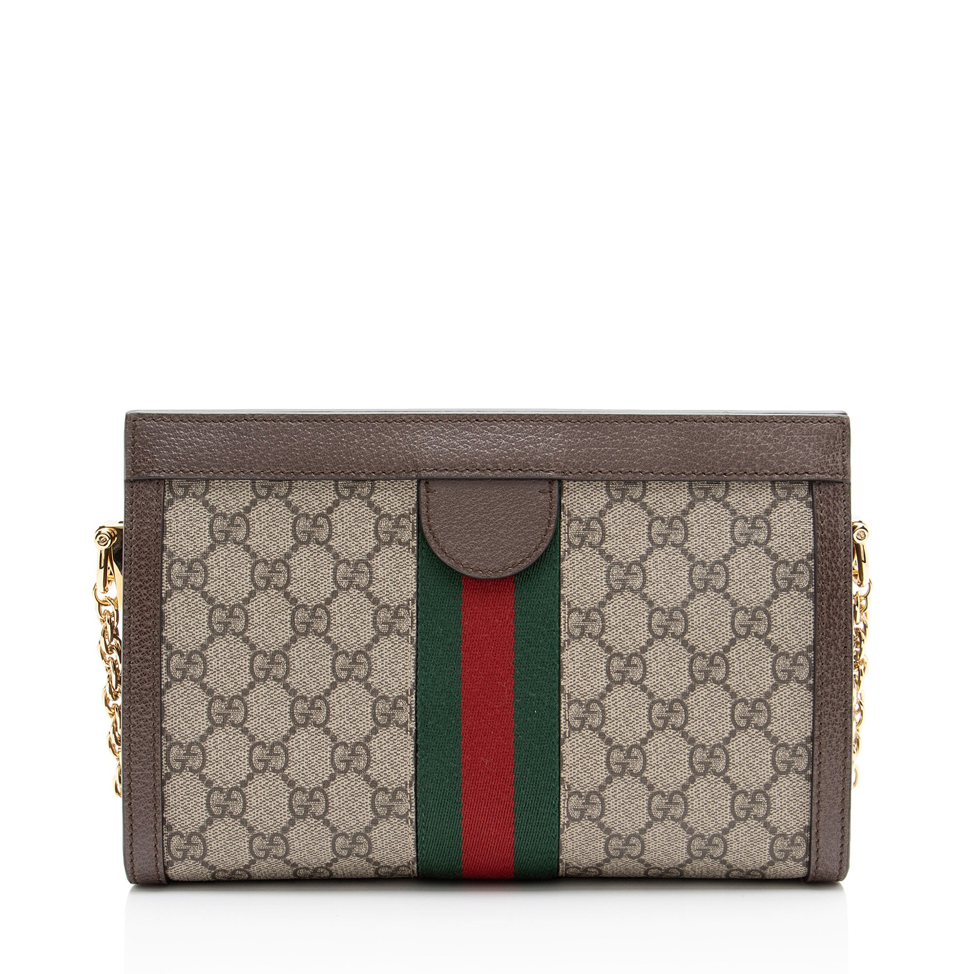 Gucci GG Supreme Ophidia Medium Chain Shoulder Bag