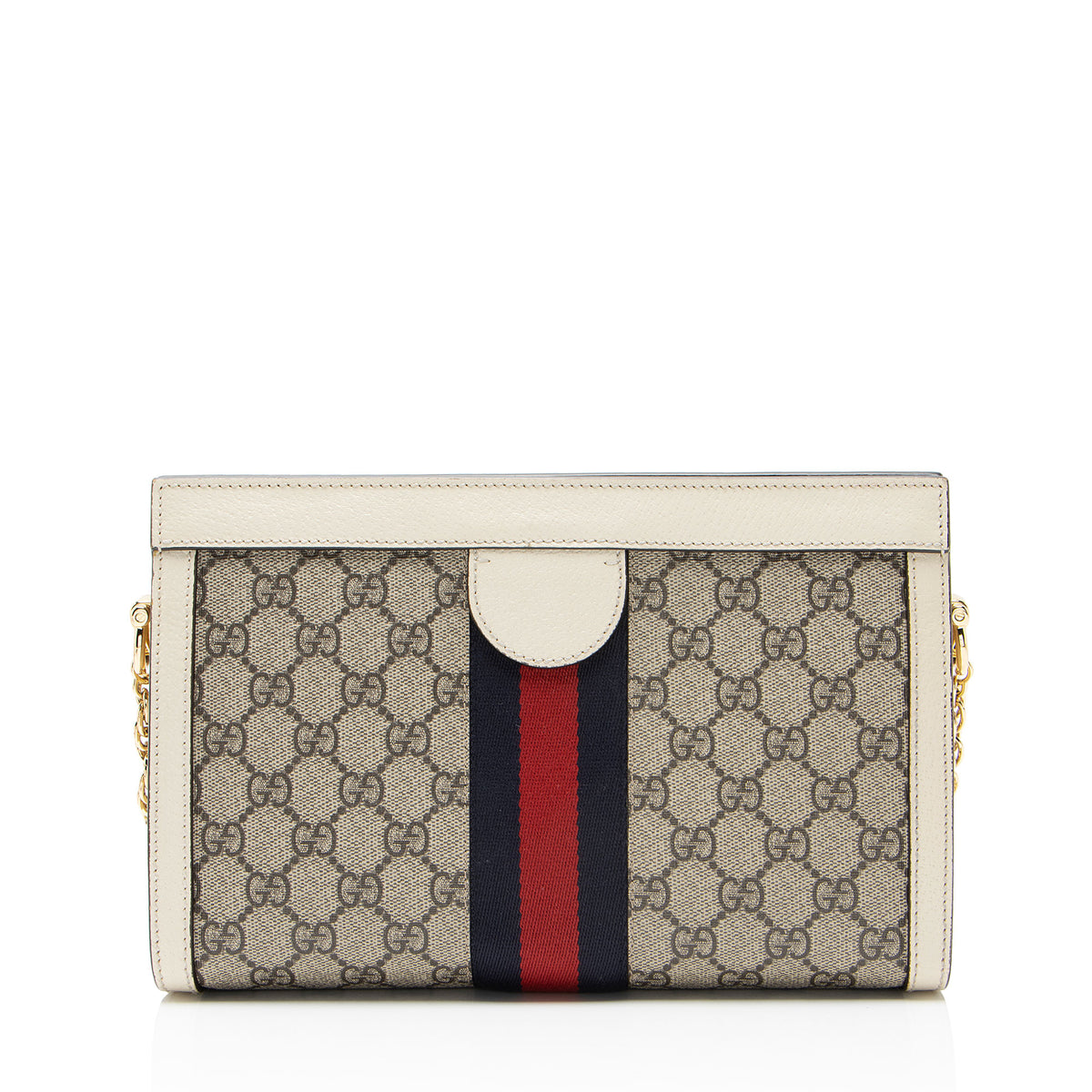 Gucci GG Supreme Ophidia Medium Chain Shoulder Bag