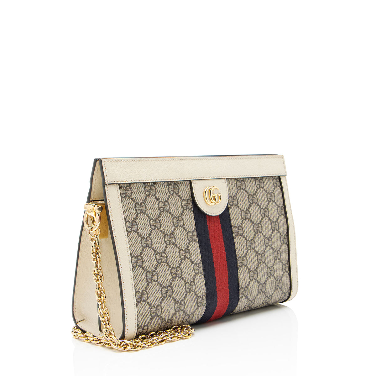 Gucci GG Supreme Ophidia Medium Chain Shoulder Bag
