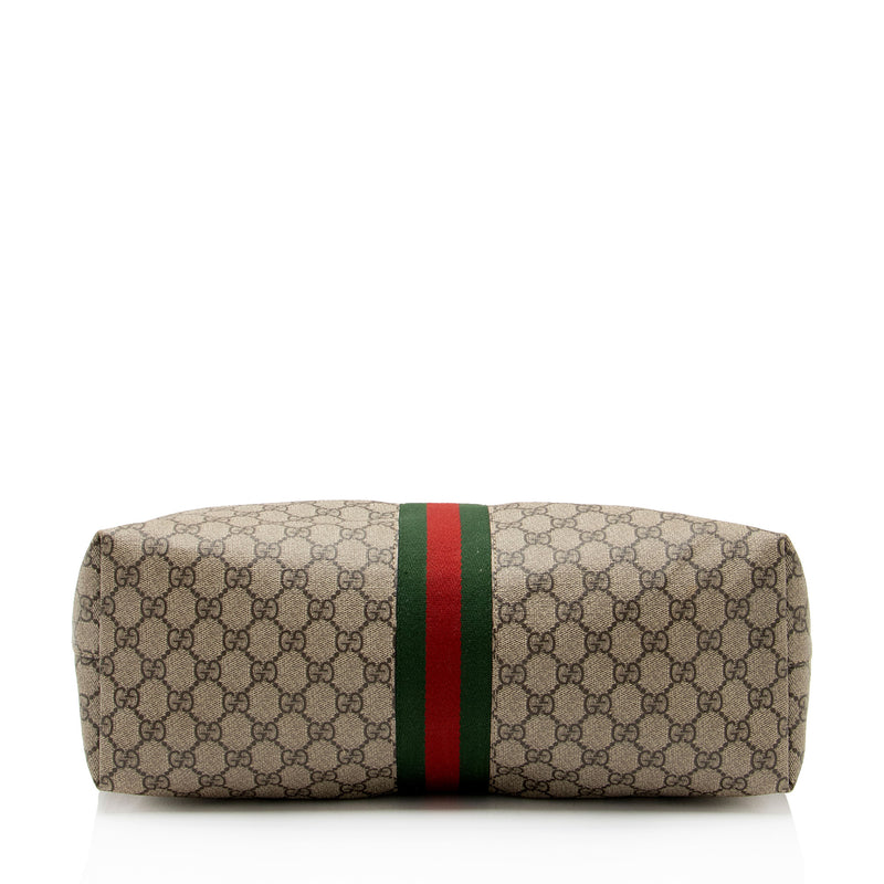 Gucci GG Supreme Ophidia Medium Shopping Tote (SHF-UYUvrt)