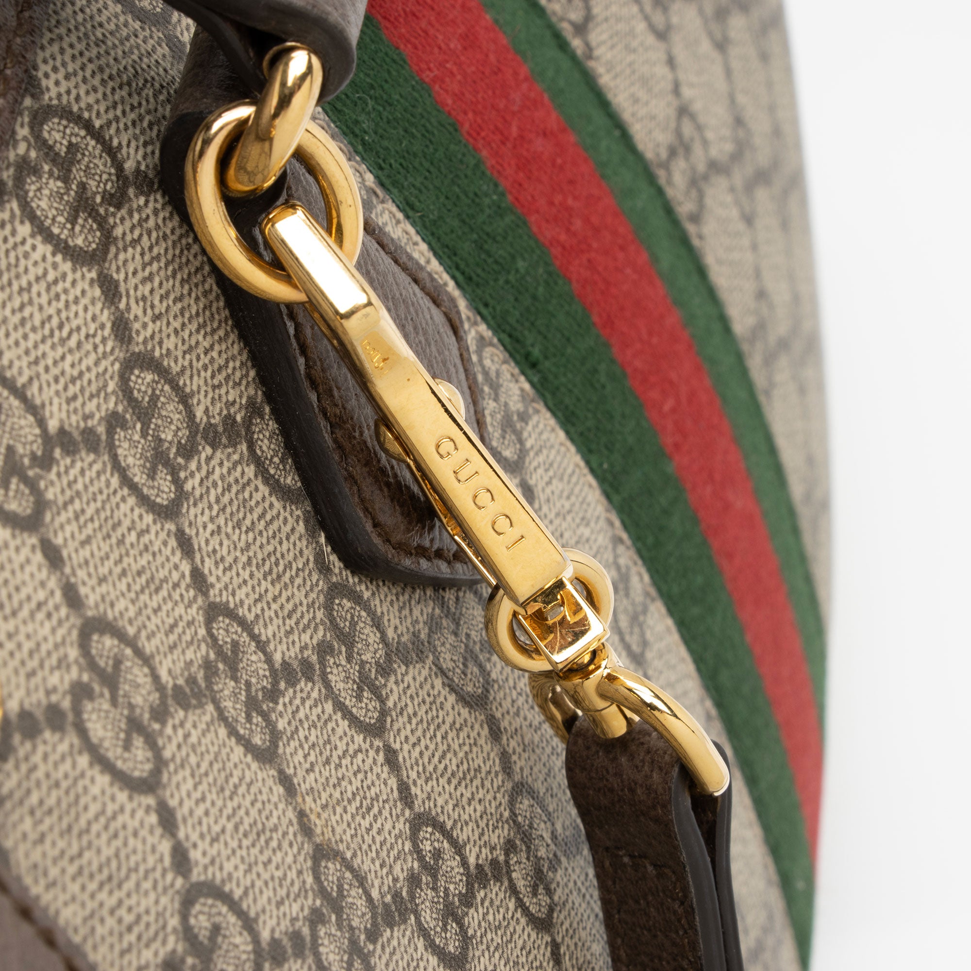 Gucci GG Supreme Ophidia Medium Top Handle Tote (SHF-kdh0RN)