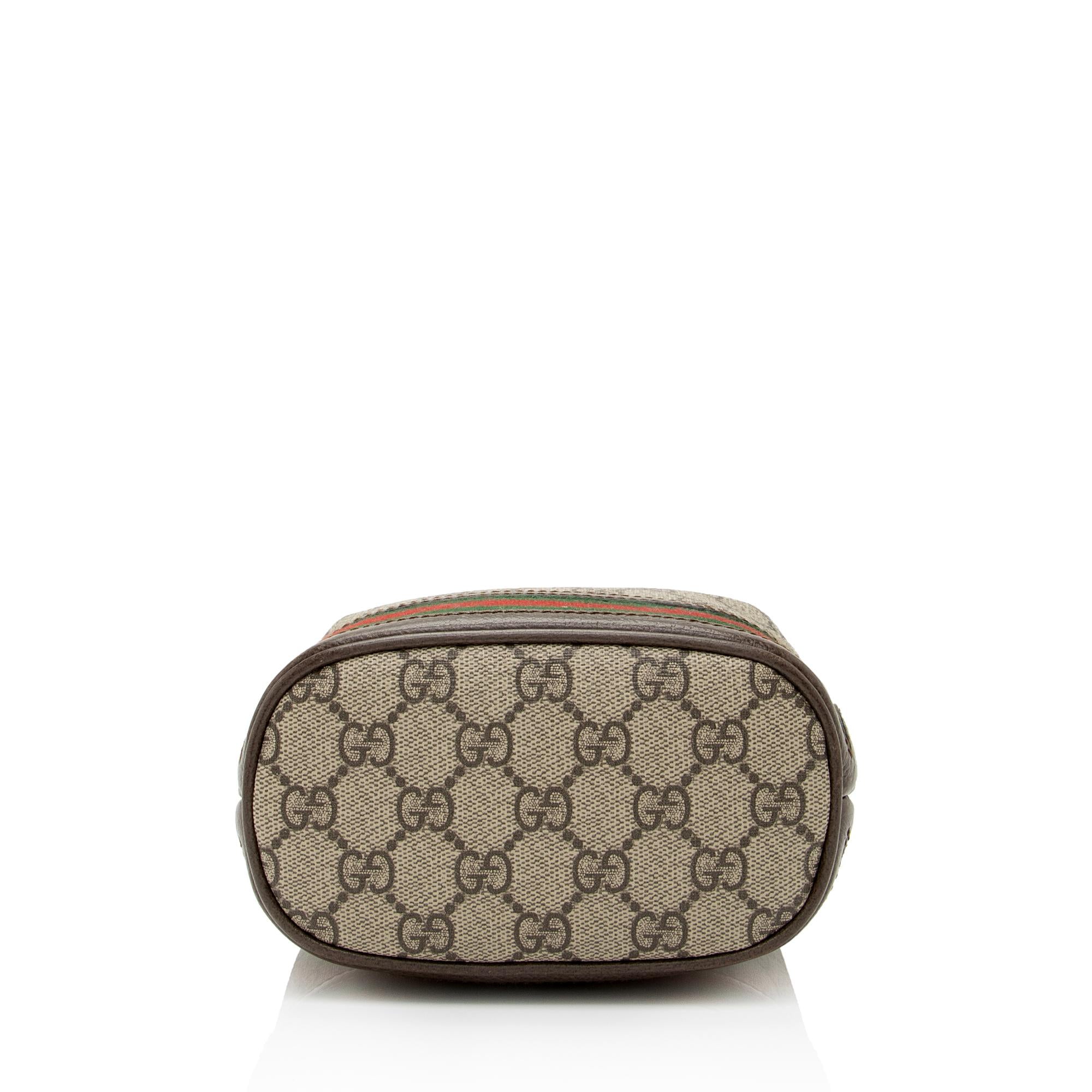 Gucci GG Supreme Ophidia Mini Bucket Bag (SHF-OFHGs0)