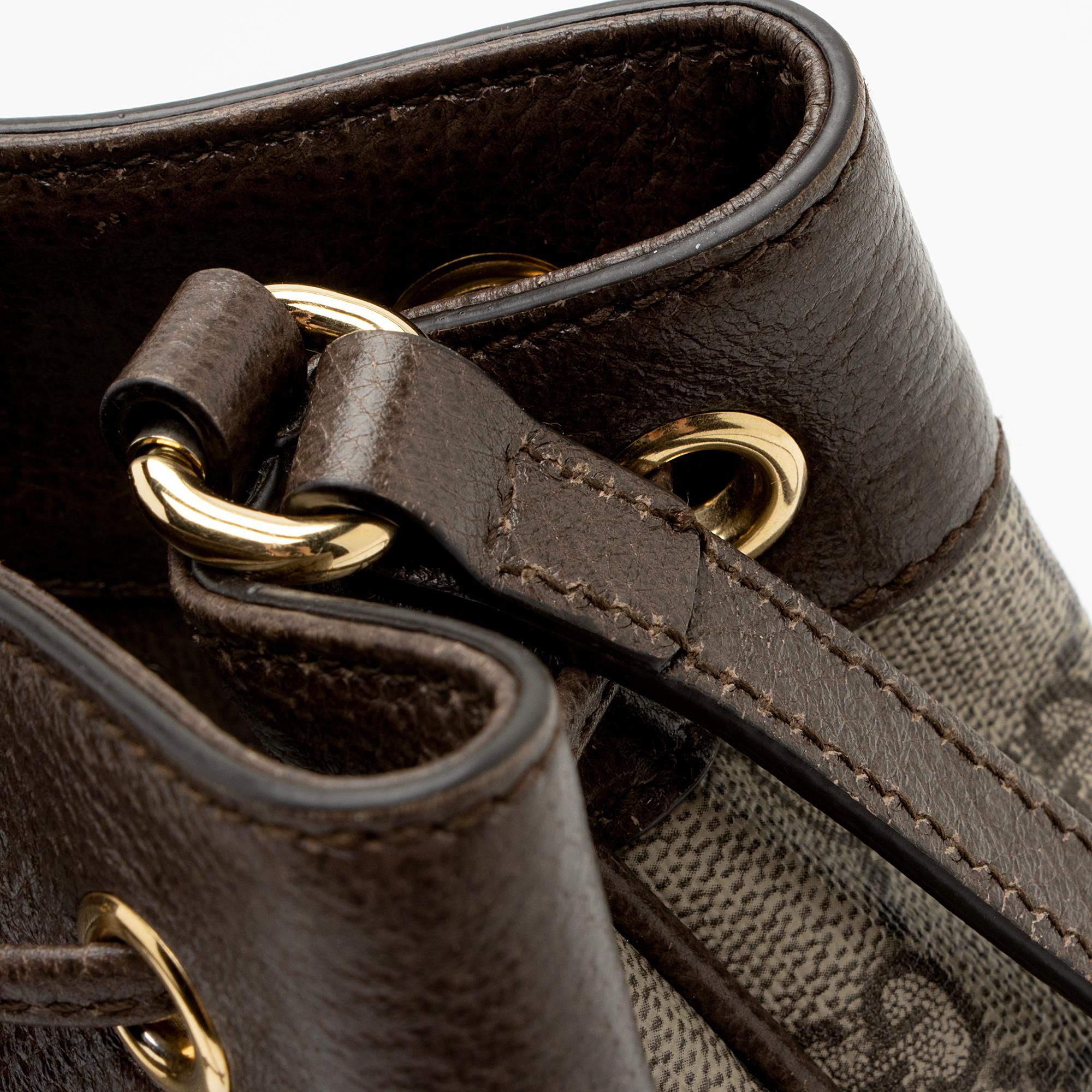 Gucci GG Supreme Ophidia Mini Bucket Bag (SHF-OFHGs0)