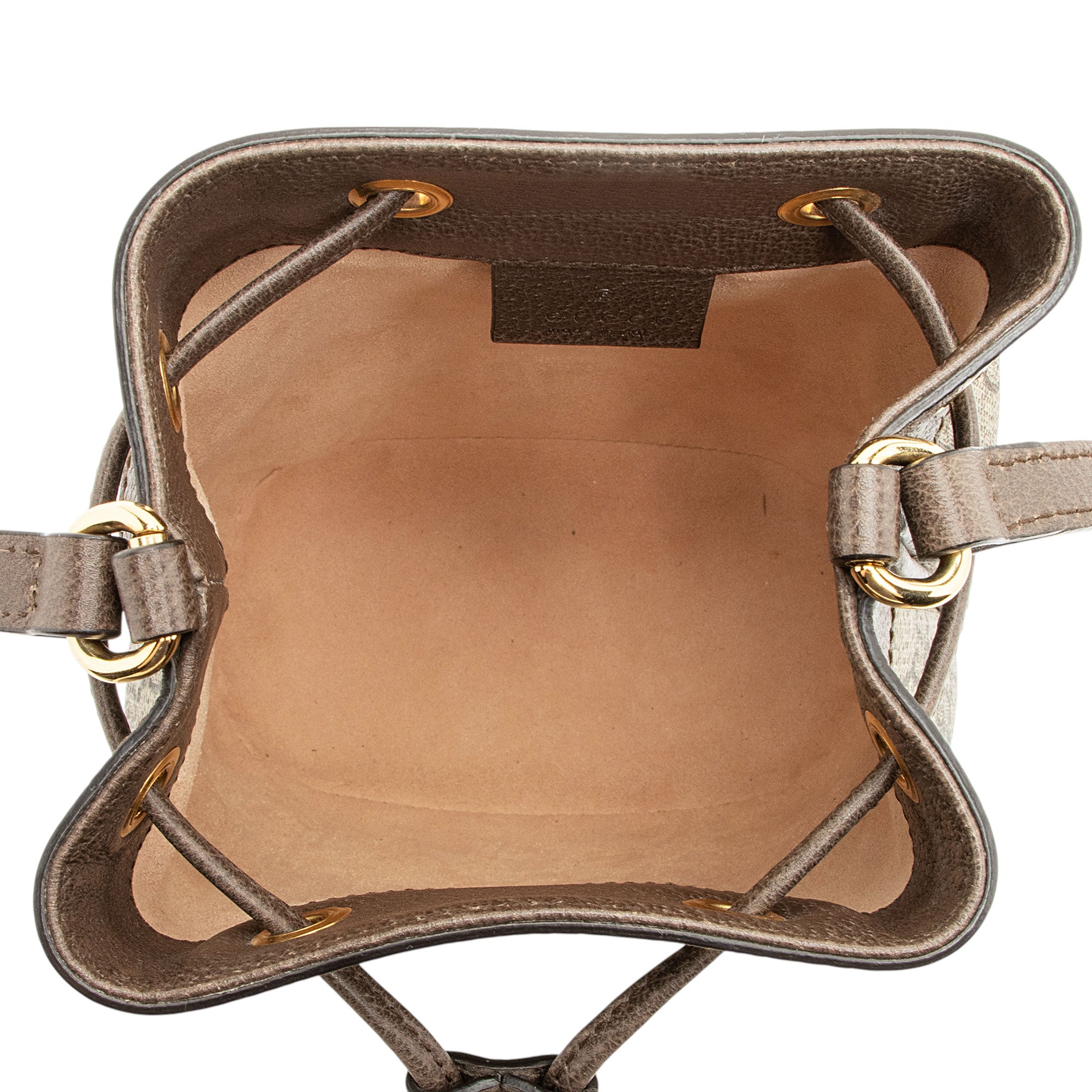 Gucci GG Supreme Ophidia Mini Bucket Bag