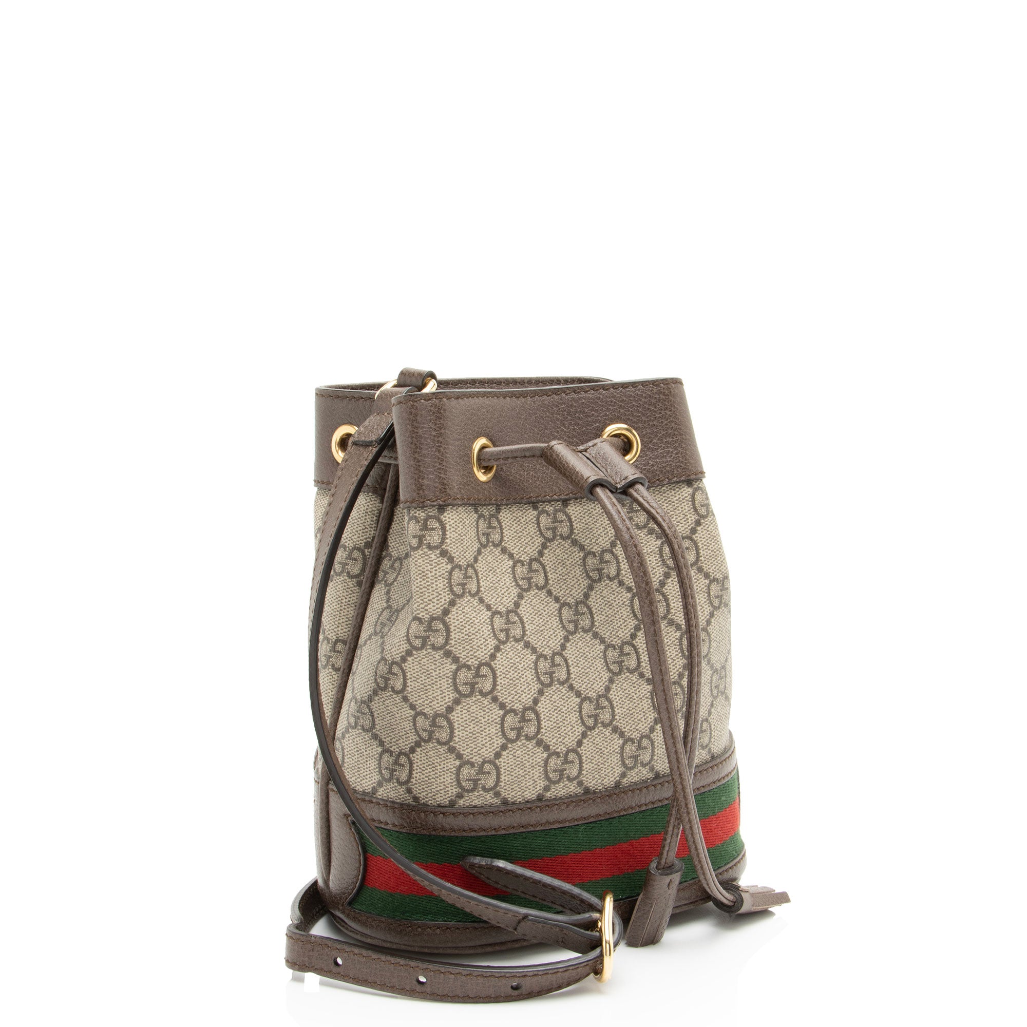 Gucci GG Supreme Ophidia Mini Bucket Bag