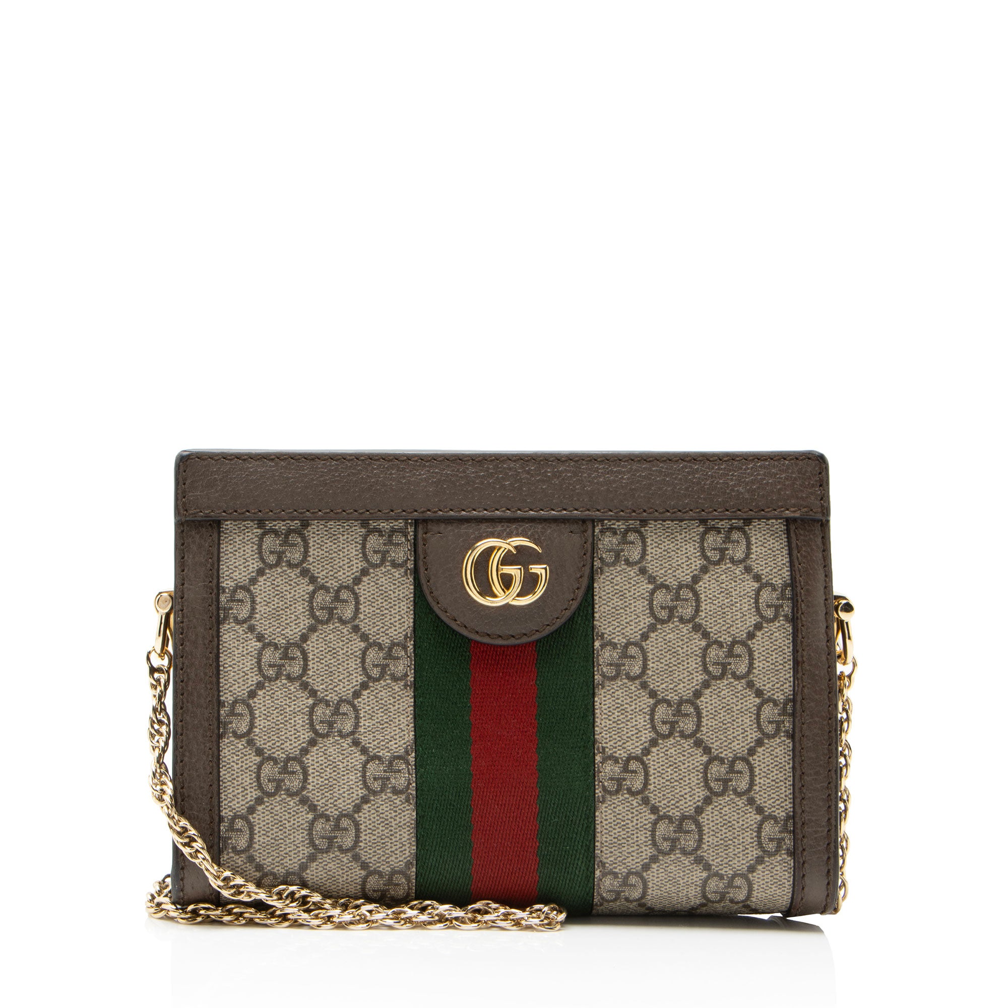 Gucci GG Supreme Ophidia Mini Chain Shoulder Bag