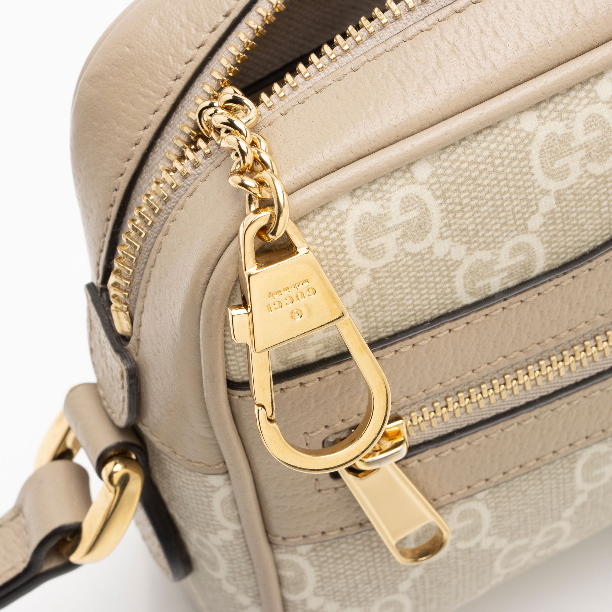 Gucci GG Supreme Ophidia Mini Shoulder Bag (SHF-QD74bF)