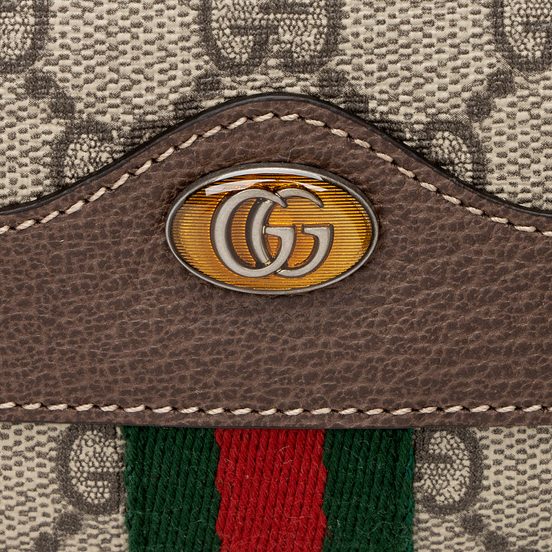 Gucci GG Supreme Ophidia Phone Case Belt Bag - Size 34 / 85 (SHF-19922)