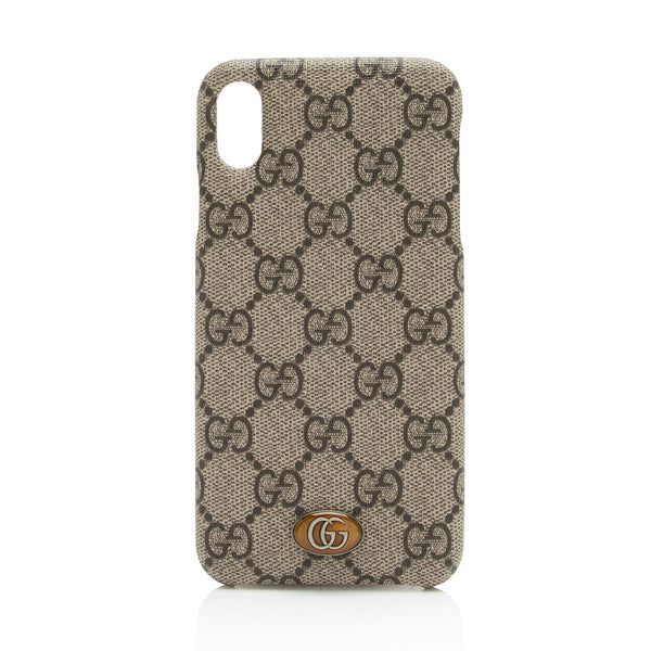 Gucci GG Supreme Ophidia Pro Max iPhone XS Case (SHF-e7cK6Y)