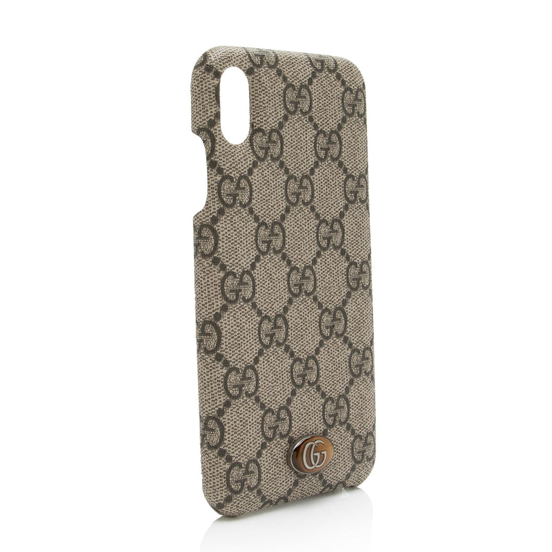 Gucci GG Supreme Ophidia Pro Max iPhone XS Case (SHF-e7cK6Y)