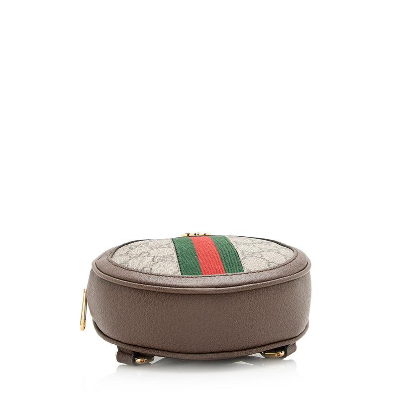 Gucci GG Supreme Ophidia Round Mini Backpack (SHF-23890)