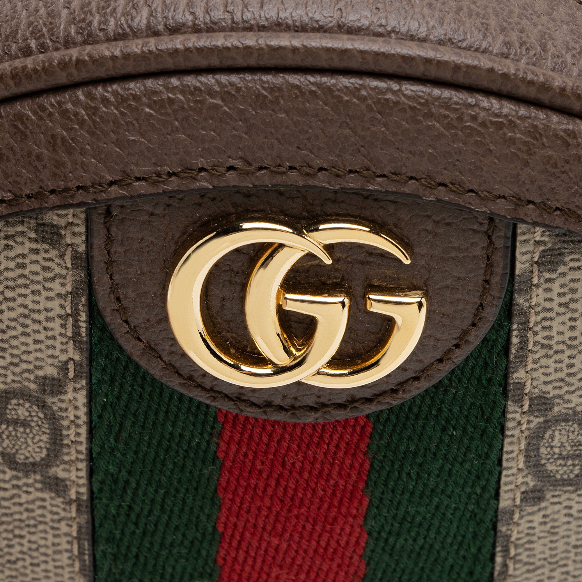 Gucci GG Supreme Ophidia Round Mini Backpack