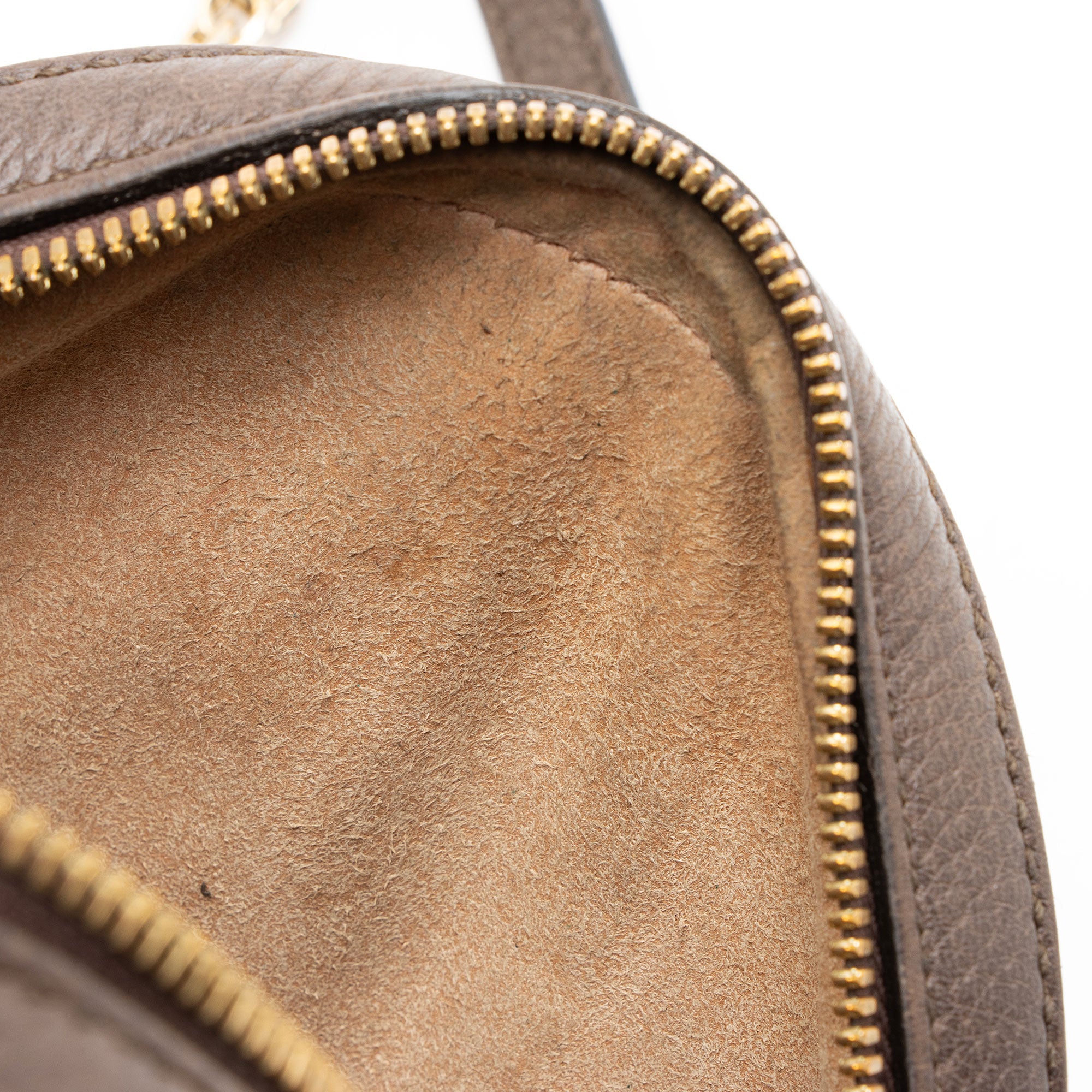 Gucci GG Supreme Ophidia Round Mini Shoulder Bag