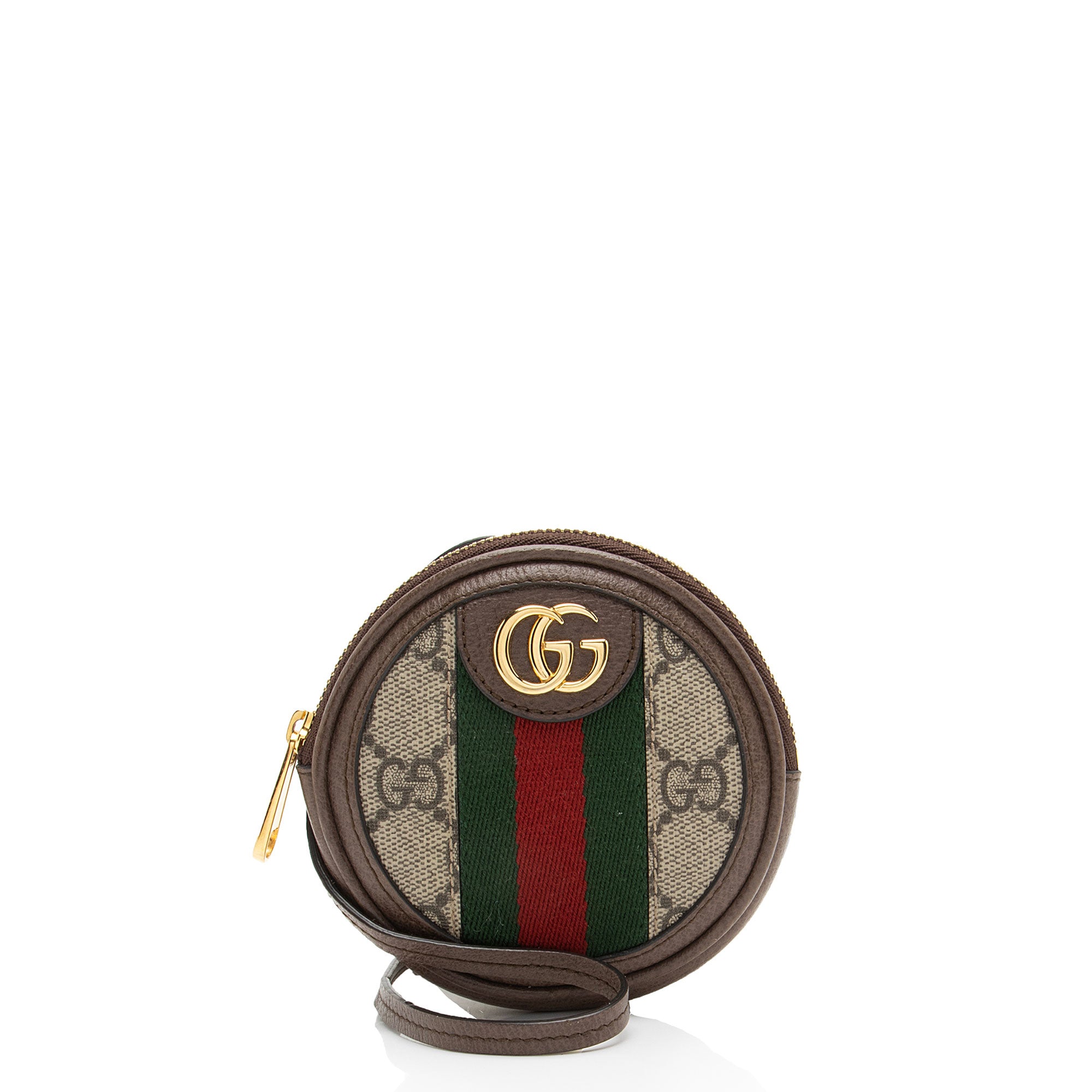 Gucci GG Supreme Ophidia Round Neck Pouch (SHF-s61G2F)