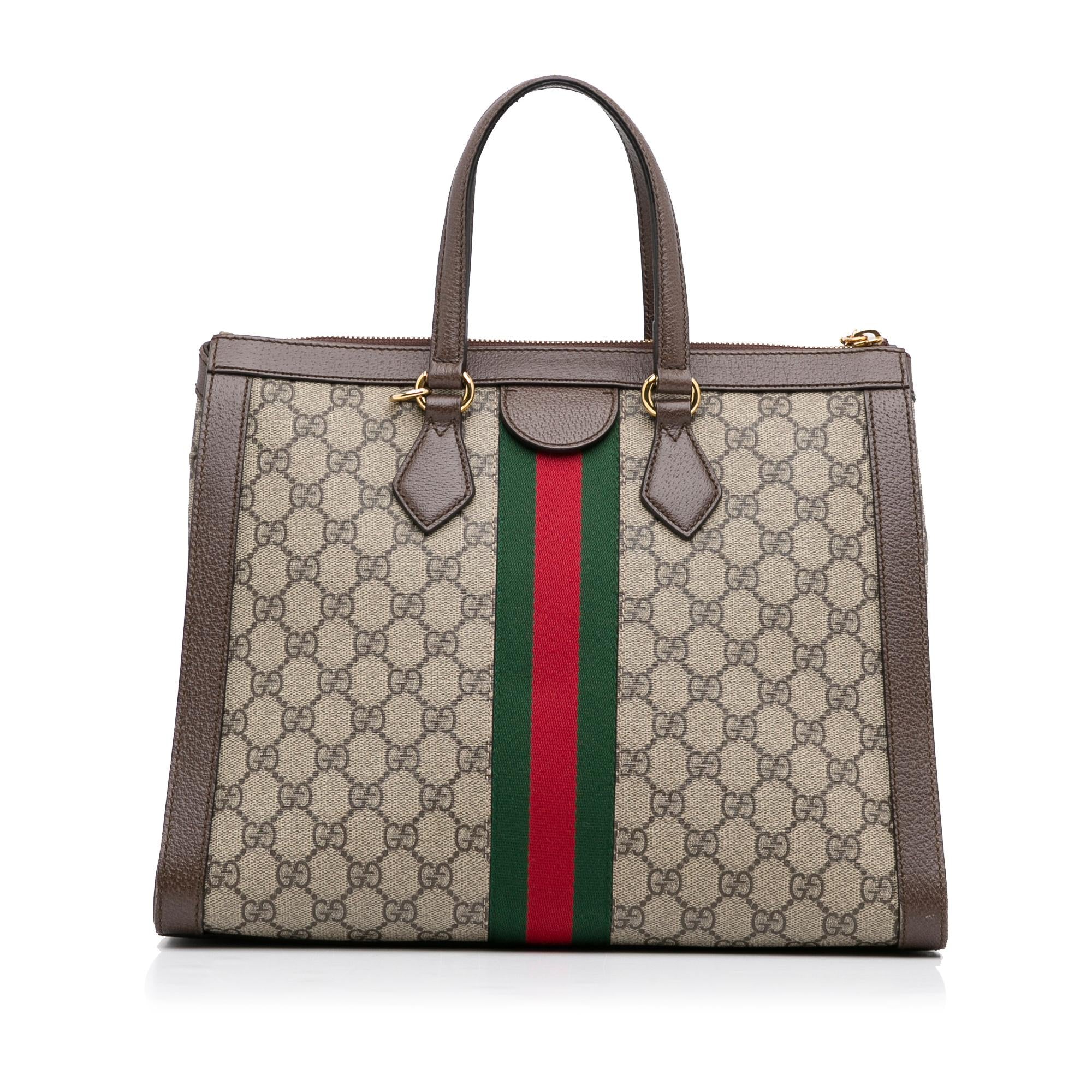 Gucci GG Supreme Ophidia Satchel (SHG-MBJHi8)