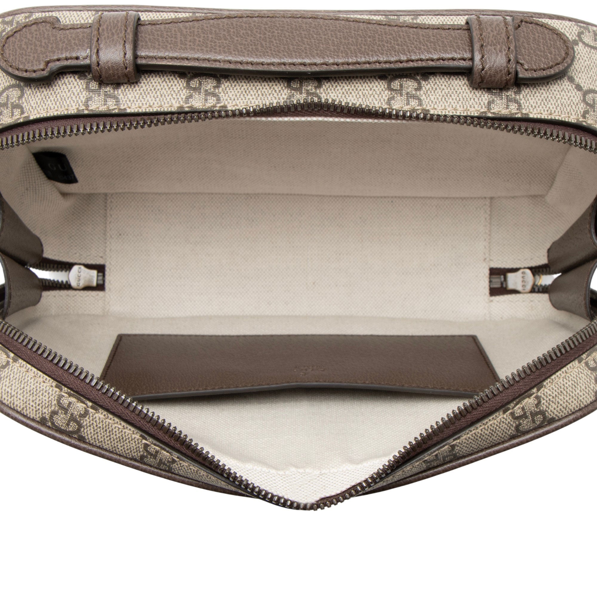 Gucci GG Supreme Ophidia Zip Around Small Crossbody