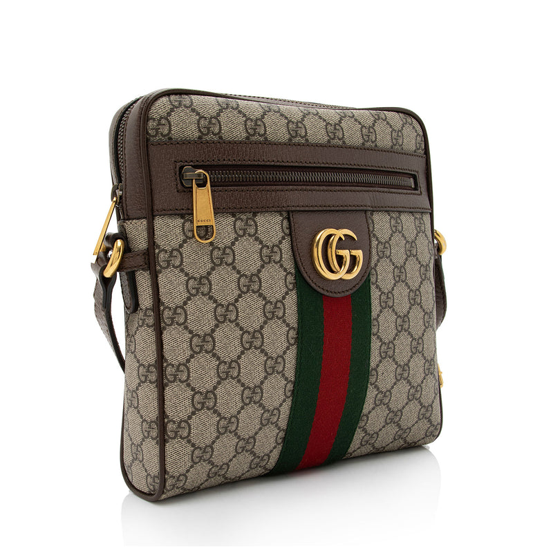Gucci GG Supreme Ophidia Small Messenger Bag (SHF-re4xkM)