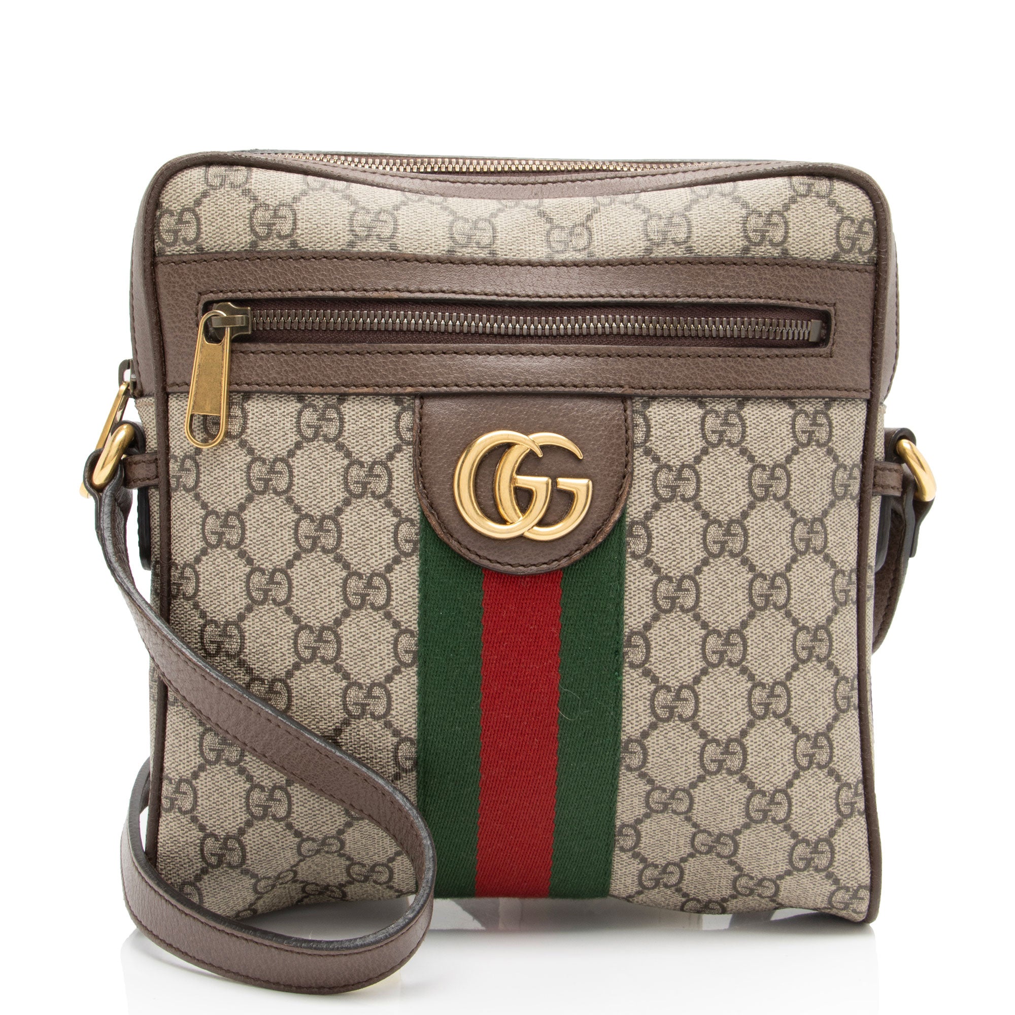 Gucci GG Supreme Ophidia Small Messenger Bag (SHF-yuwFXs)