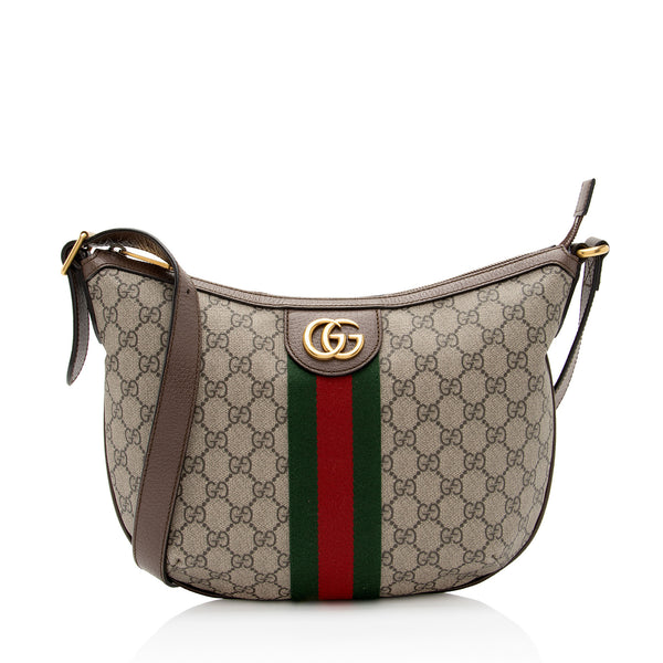 Gucci GG Supreme Ophidia Small Shoulder Bag (SHF-vd30vA)