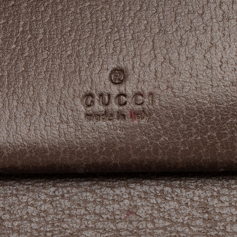 Gucci GG Supreme Leather Bi-Fold Wallet (SHF-tY4GX9) – LuxeDH
