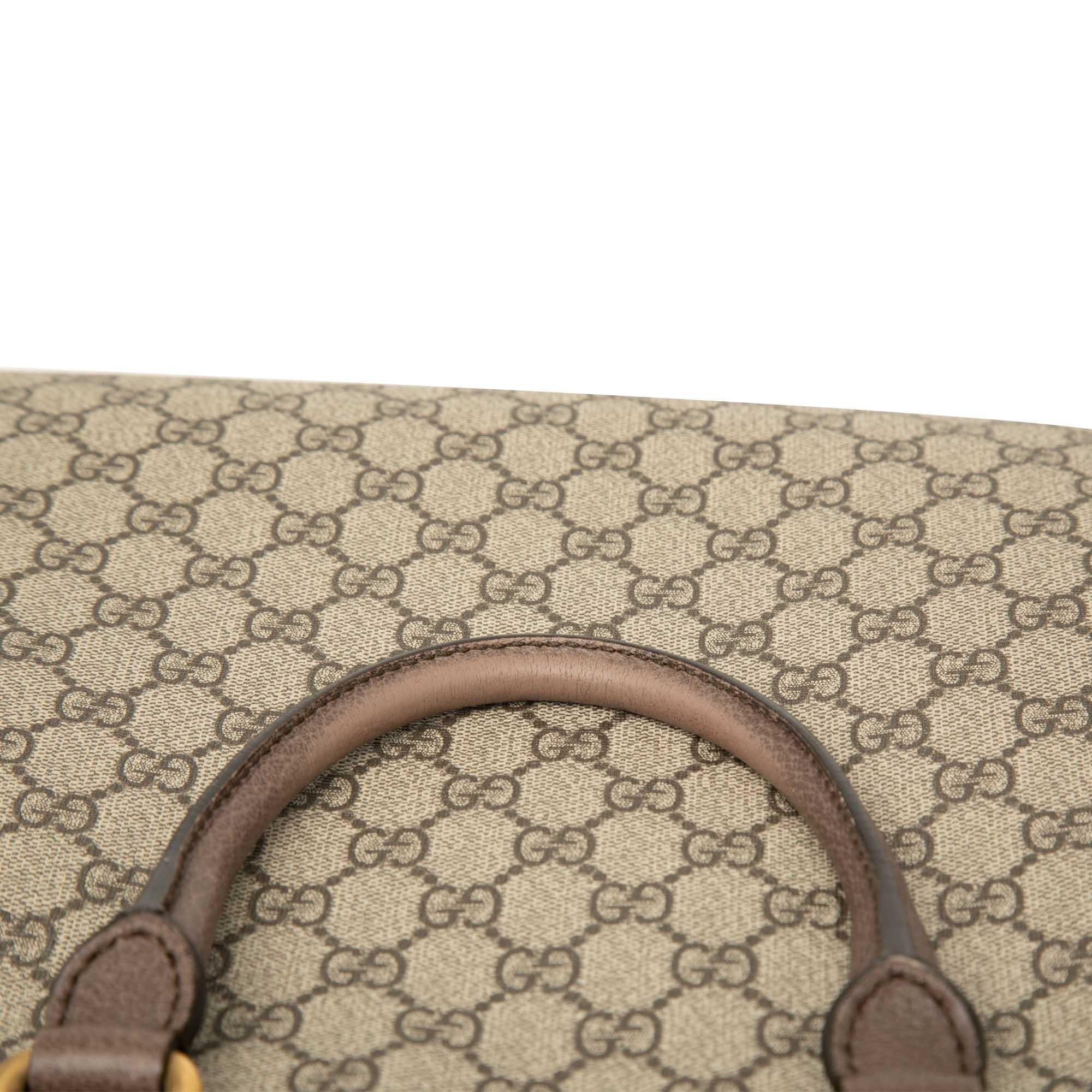 Gucci GG Supreme Ophidia Web Briefcase