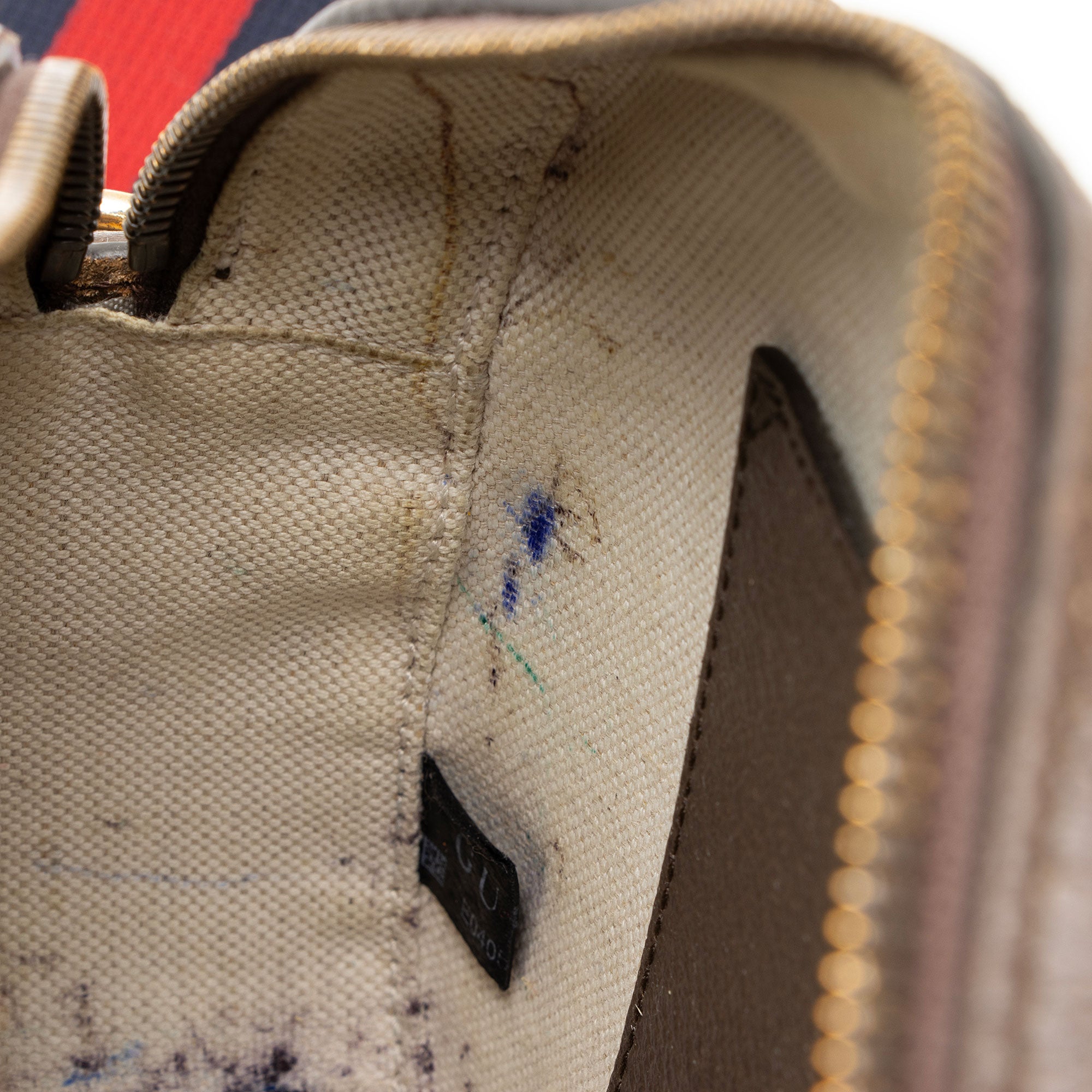 Gucci GG Supreme Ophidia Web Small Camera Bag