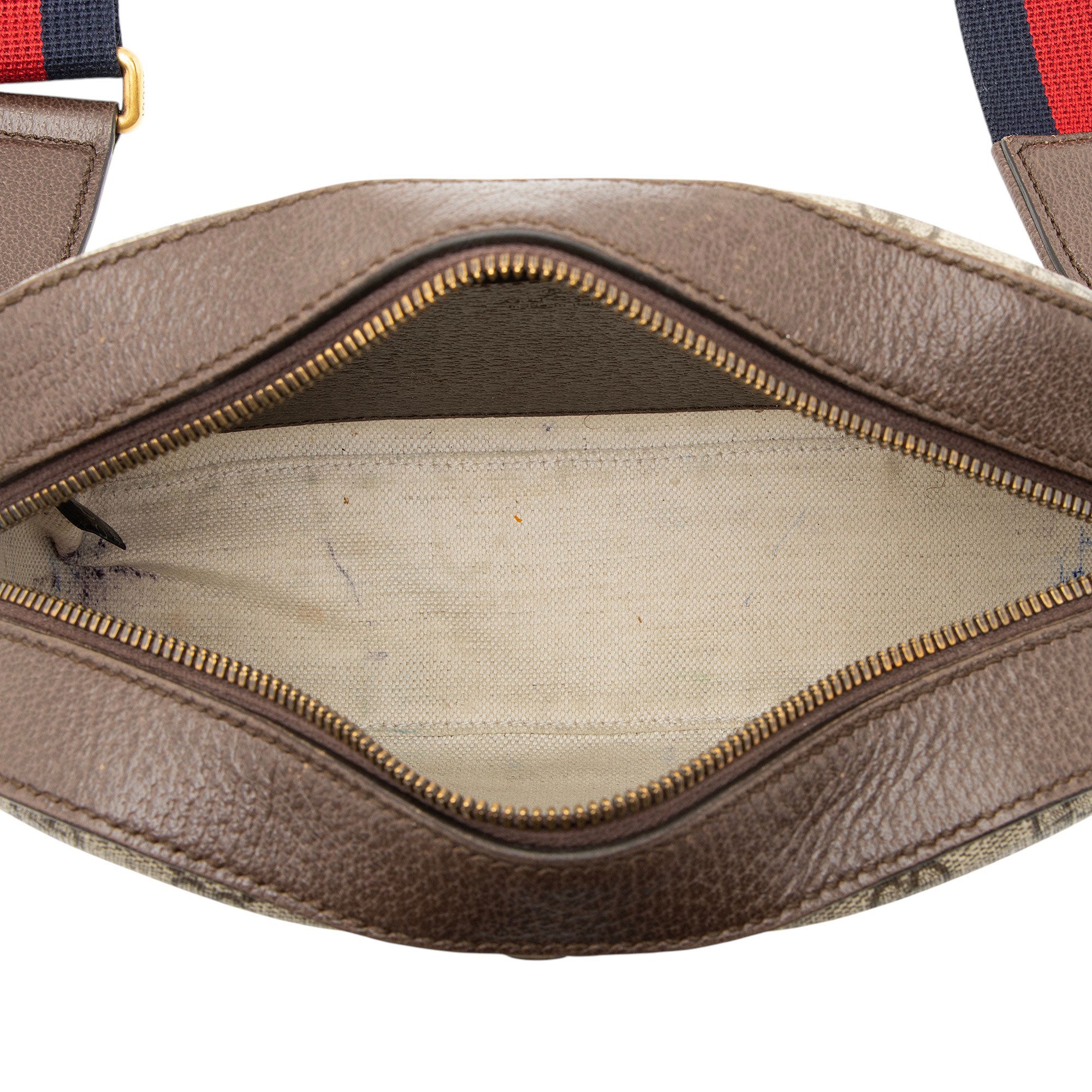 Gucci GG Supreme Ophidia Web Small Camera Bag