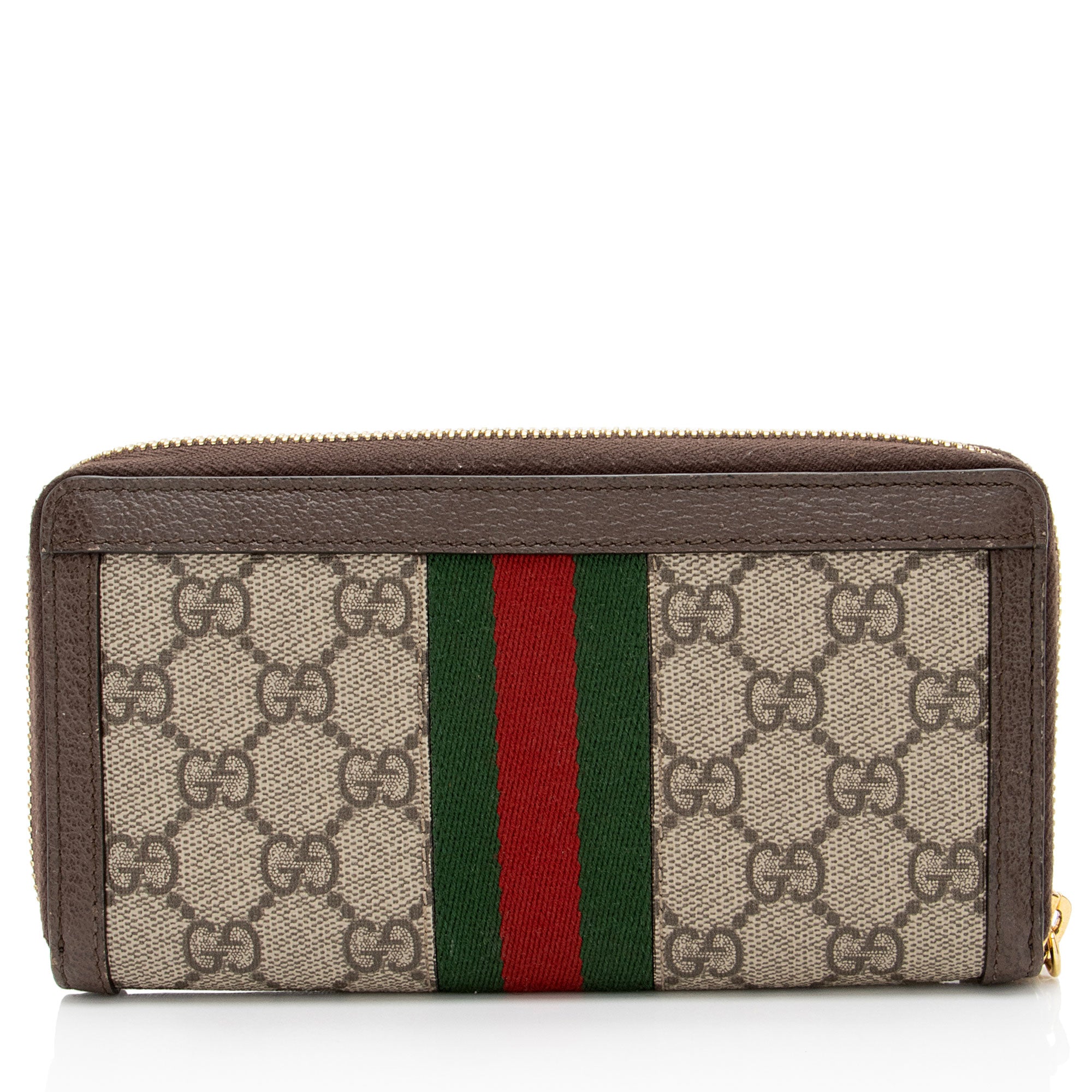 Gucci GG Supreme Ophidia Zip Around Wallet
