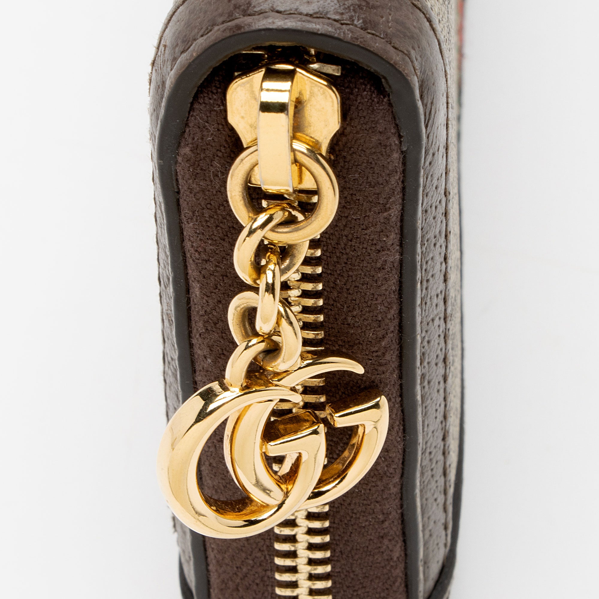 Gucci GG Supreme Ophidia Zip Around Wallet