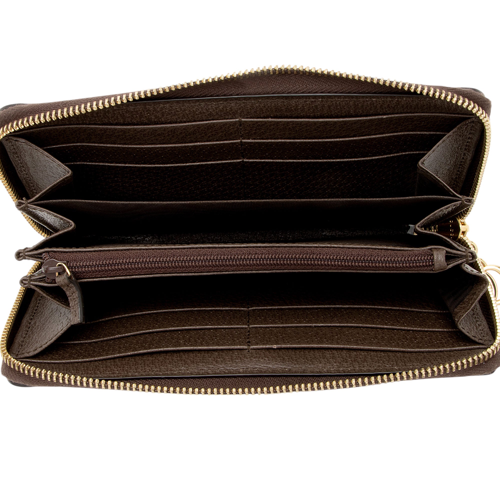 Gucci GG Supreme Ophidia Zip Around Wallet