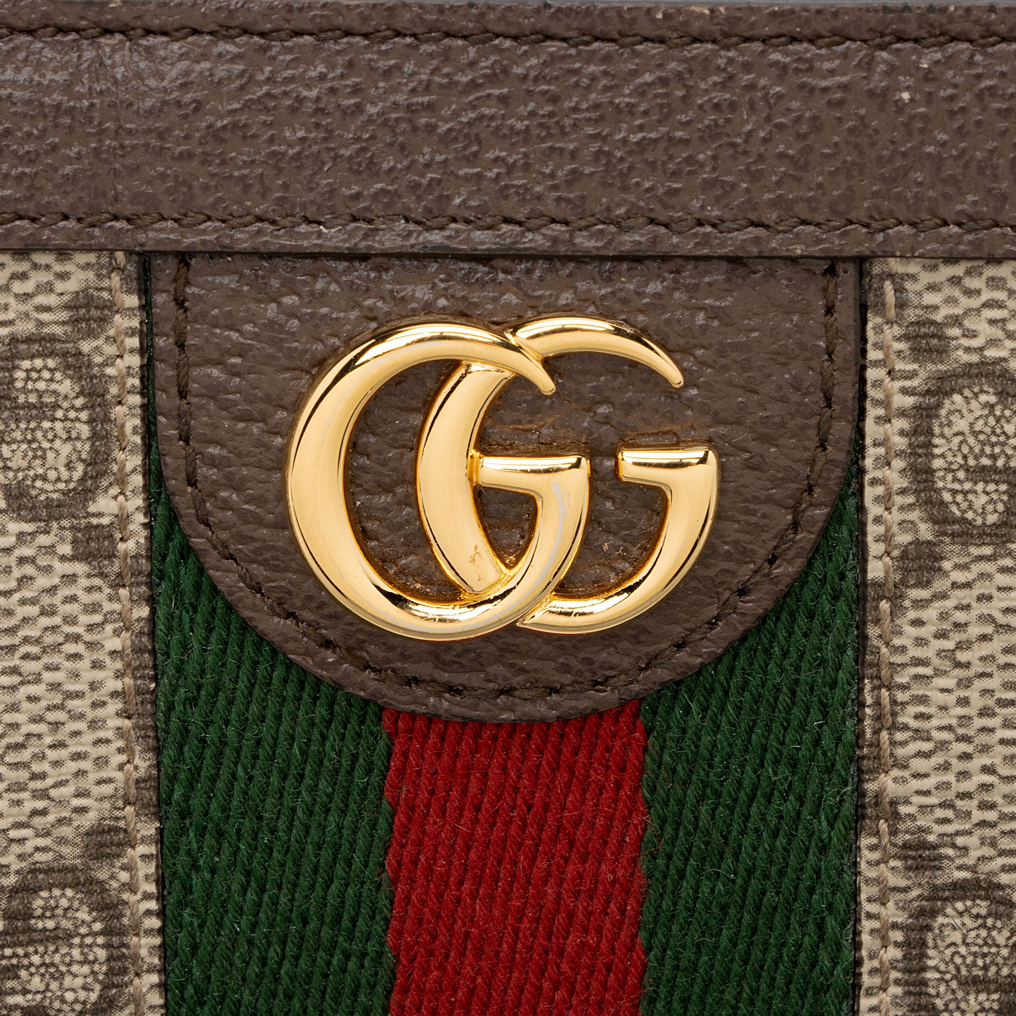 Gucci GG Supreme Ophidia Zip Around Wallet