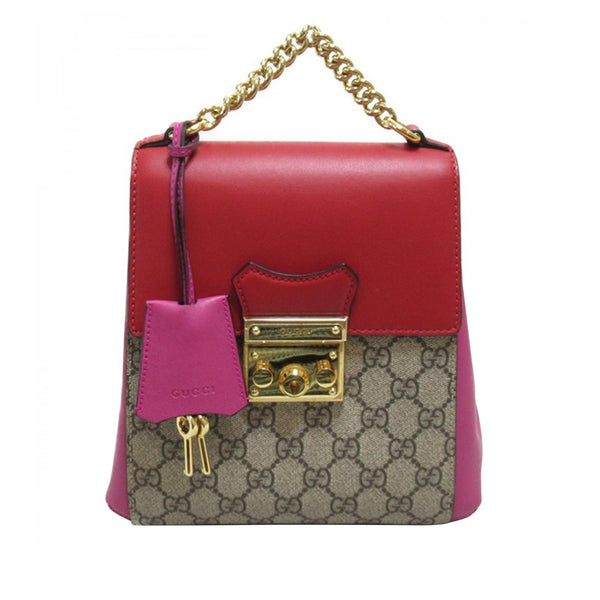 gucci padlock supreme mini backpack Gucci GG Supreme Padlock Backpack (SHG-rQ2M7Q)