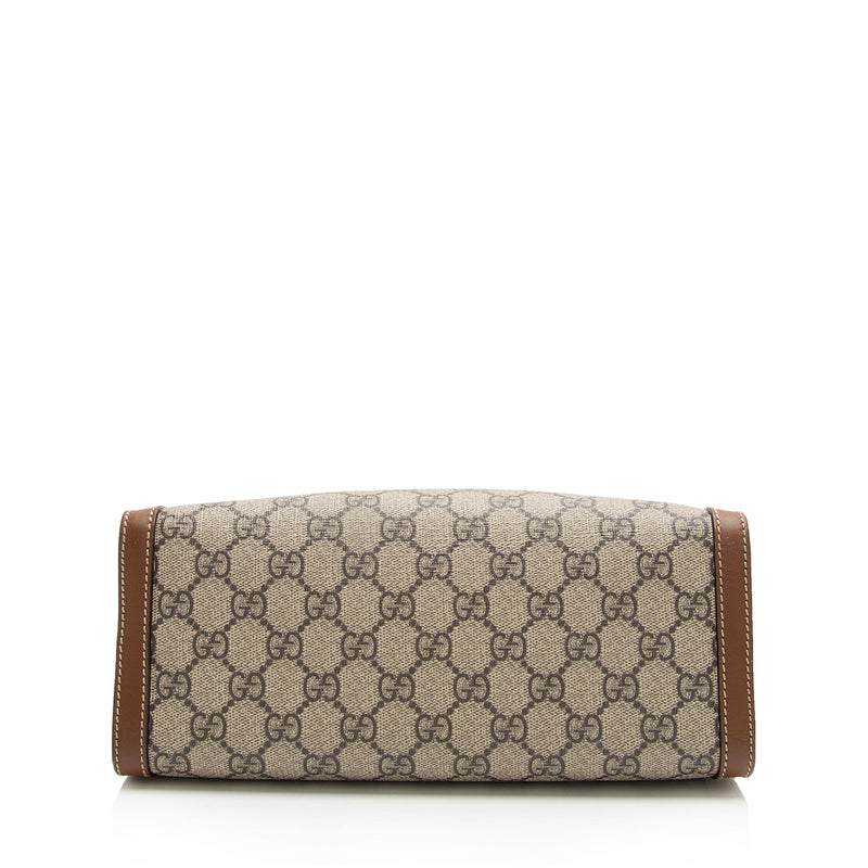 Gucci GG Supreme Padlock Chain Small Shoulder Bag (SHF-23018)