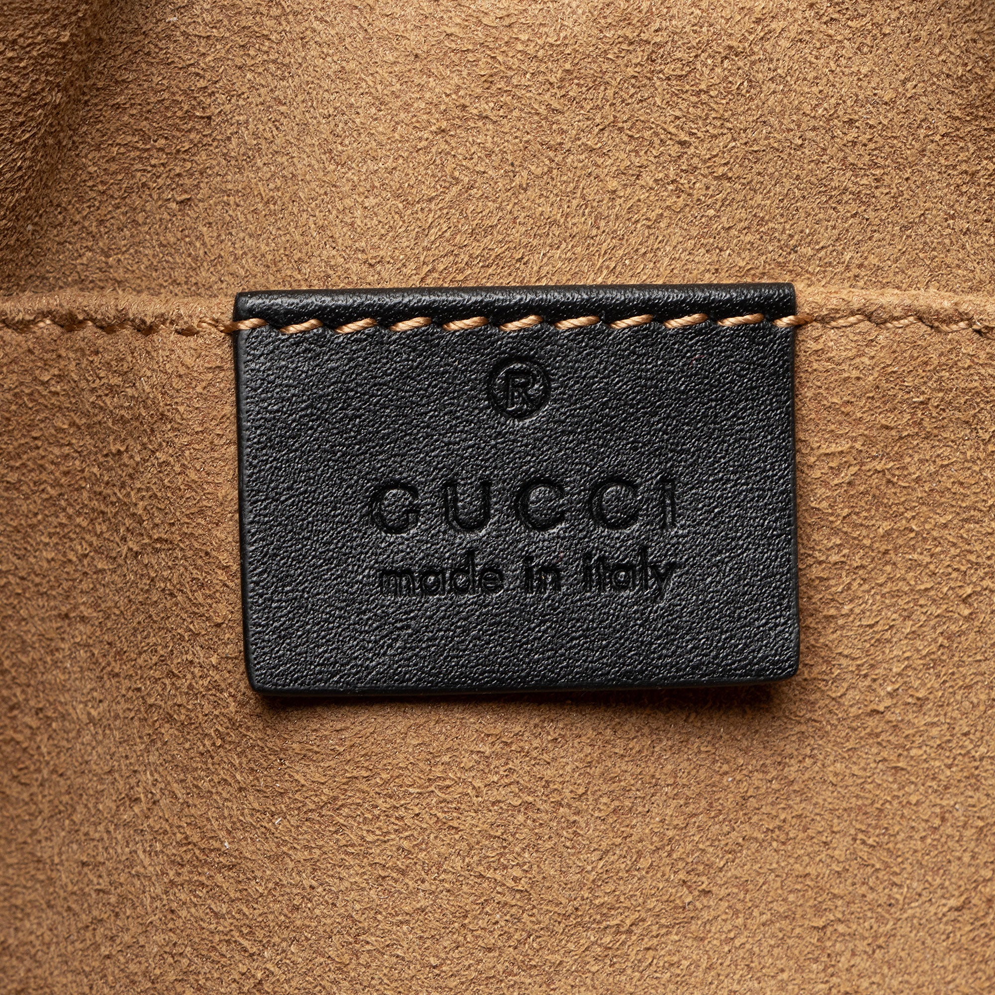 Gucci GG Supreme Padlock Chain Small Shoulder Bag