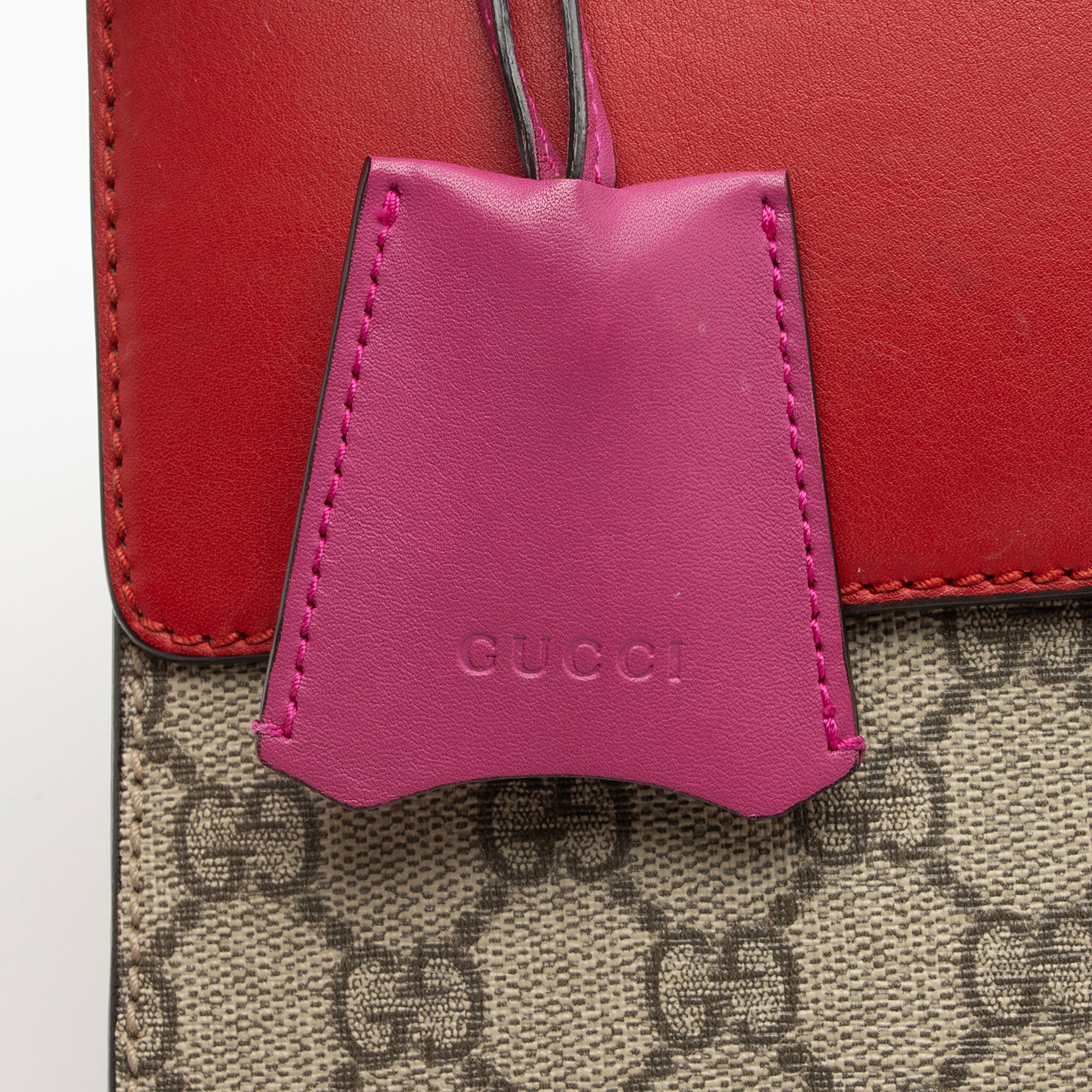 Gucci GG Supreme Padlock Medium Shoulder Bag