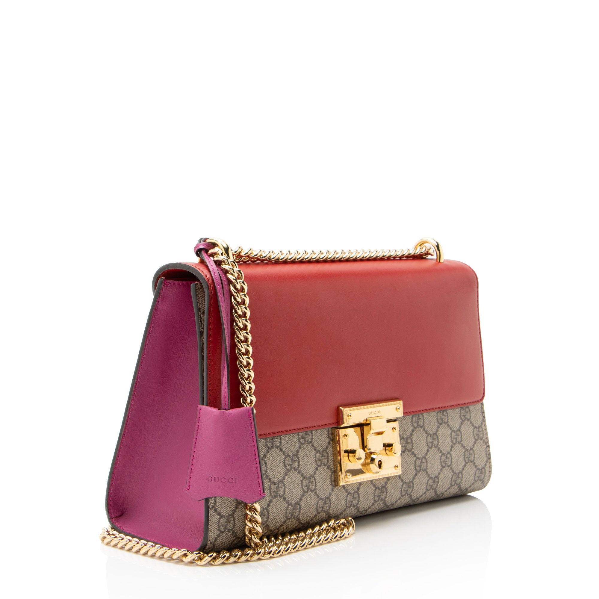Gucci GG Supreme Padlock Medium Shoulder Bag