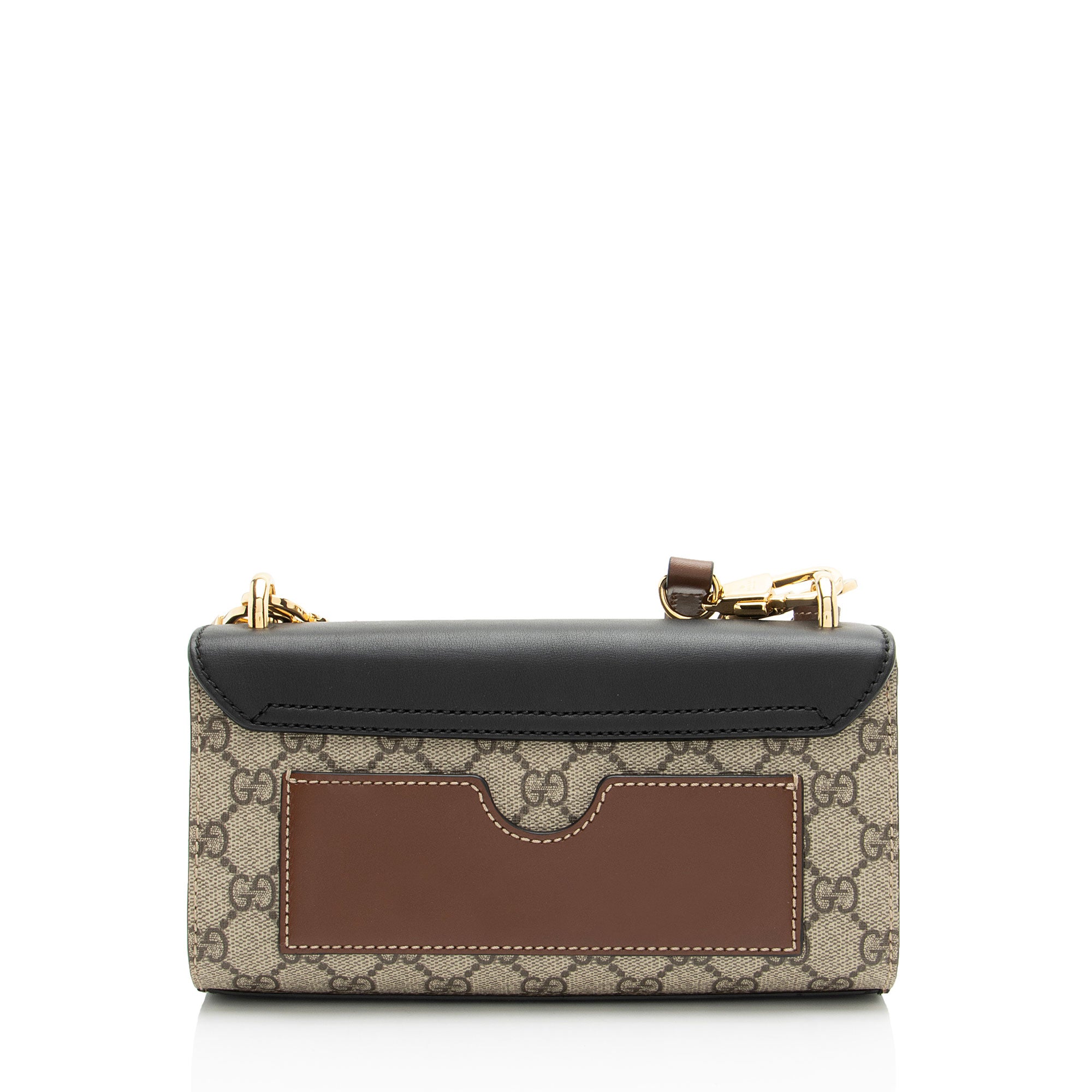 Gucci GG Supreme Padlock Mini Shoulder Bag