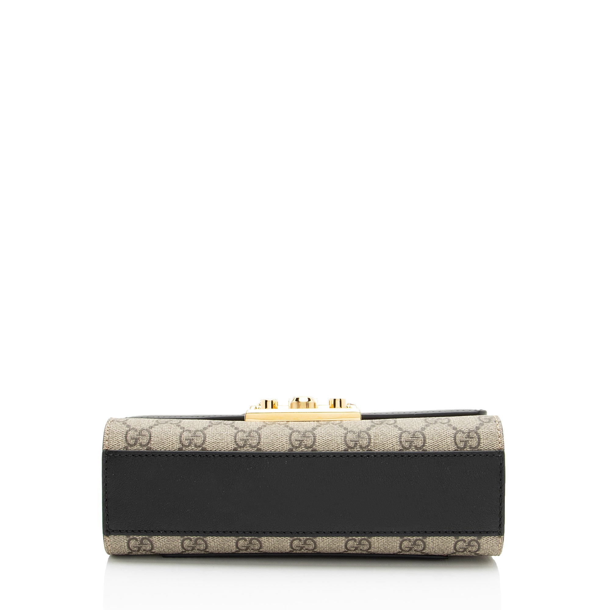 Gucci GG Supreme Padlock Mini Shoulder Bag