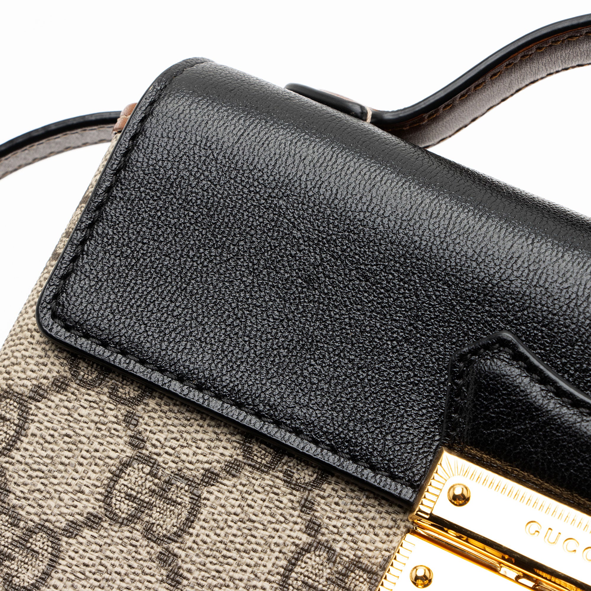 Gucci GG Supreme Padlock Mini Top Handle