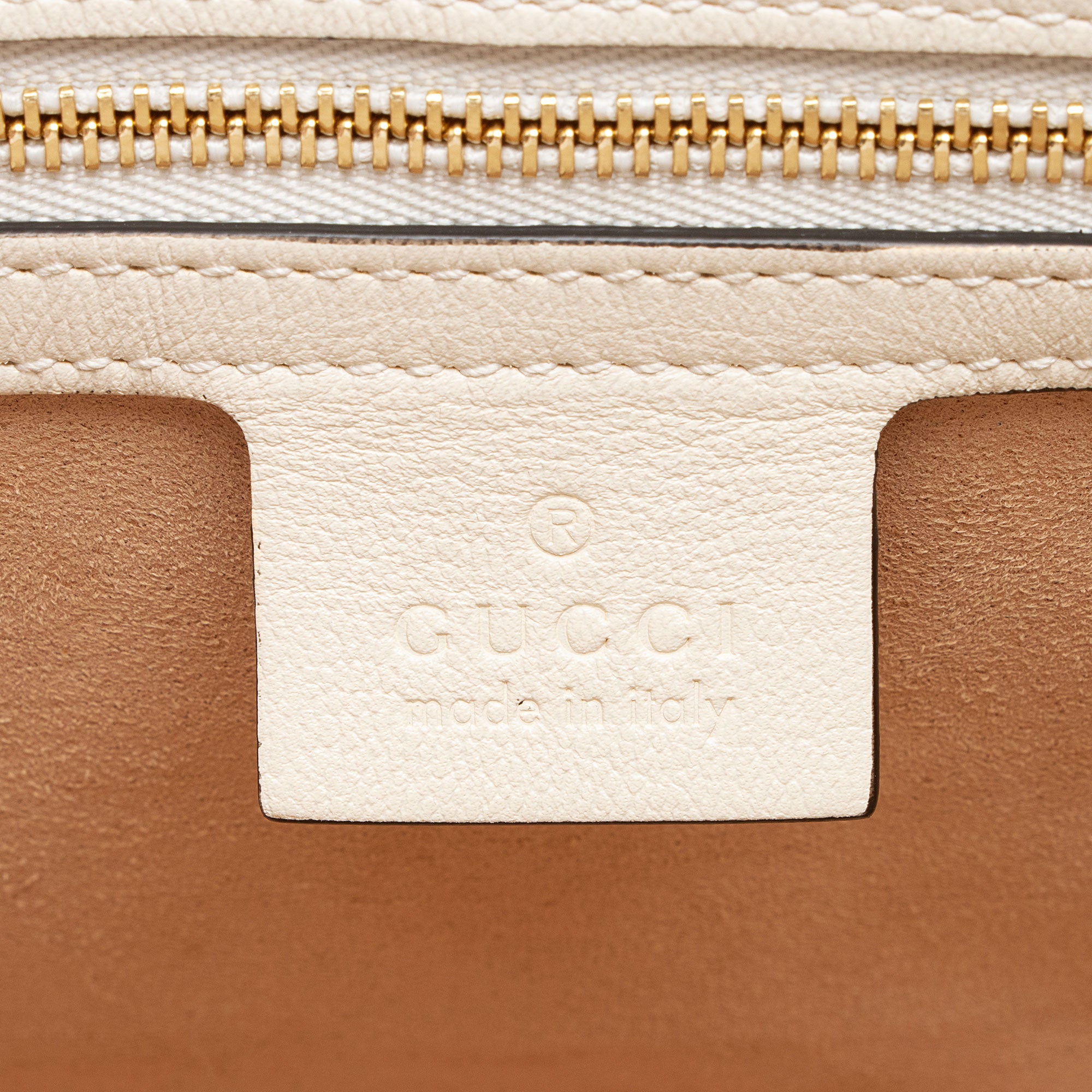 Gucci GG Supreme Padlock Saddle Small Shoulder Bag