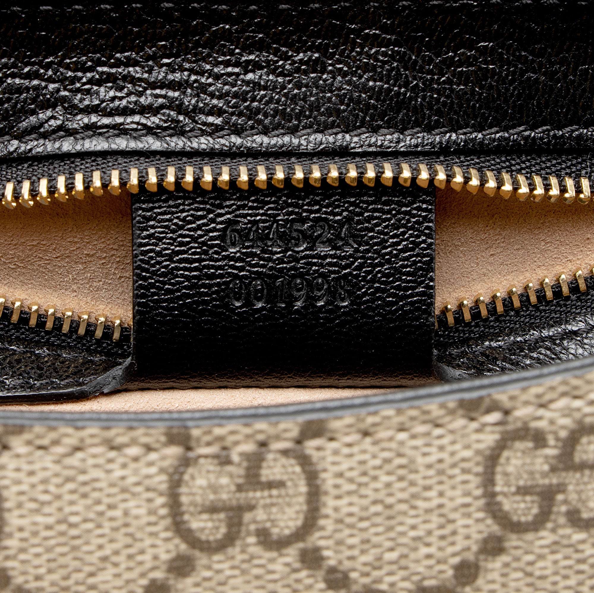 Gucci GG Supreme Padlock Saddle Small Shoulder Bag