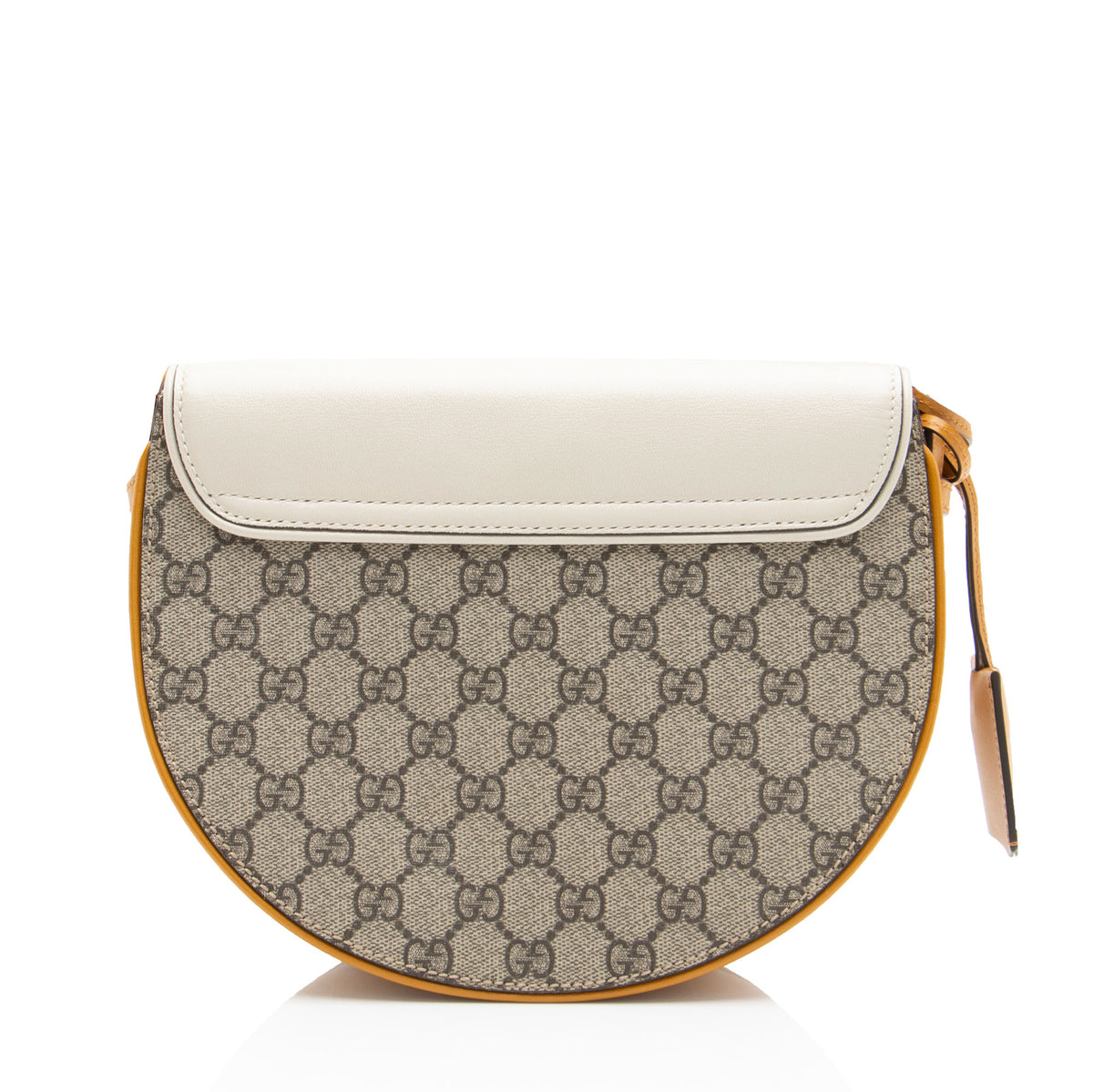 Gucci GG Supreme Padlock Saddle Small Shoulder Bag