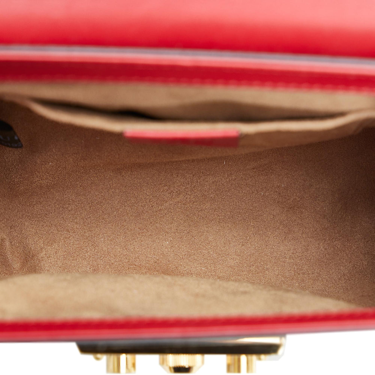 Gucci GG Supreme Padlock Shoulder Bag (SHG-vUf0Tt)