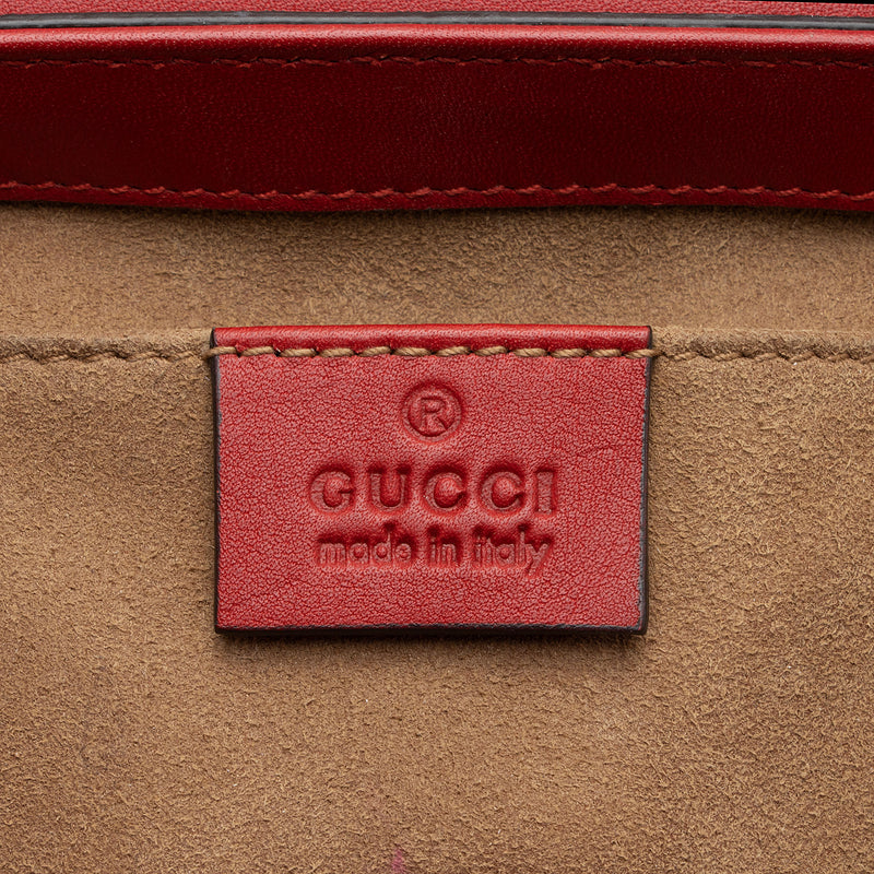 Gucci GG Supreme Padlock Small Shoulder Bag (SHF-FvSIKl)
