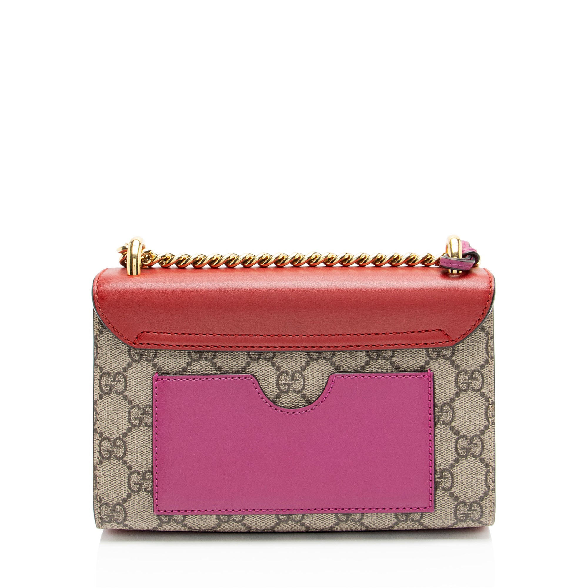 Gucci GG Supreme Padlock Small Shoulder Bag