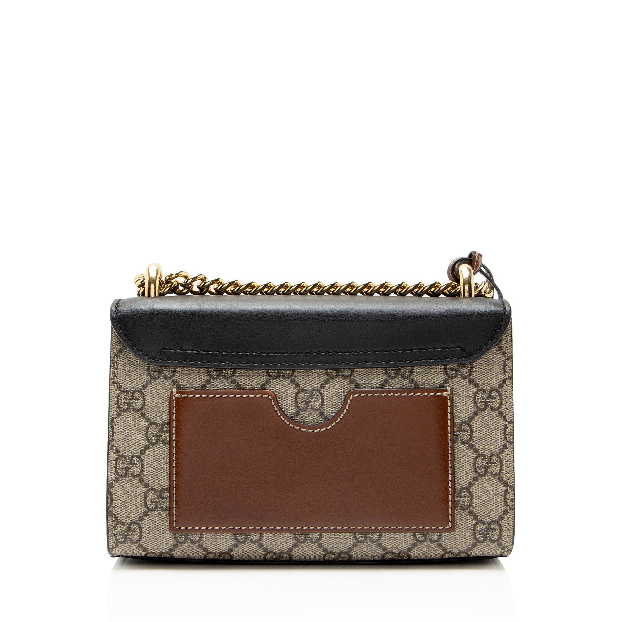 Gucci GG Supreme Padlock Small Shoulder Bag