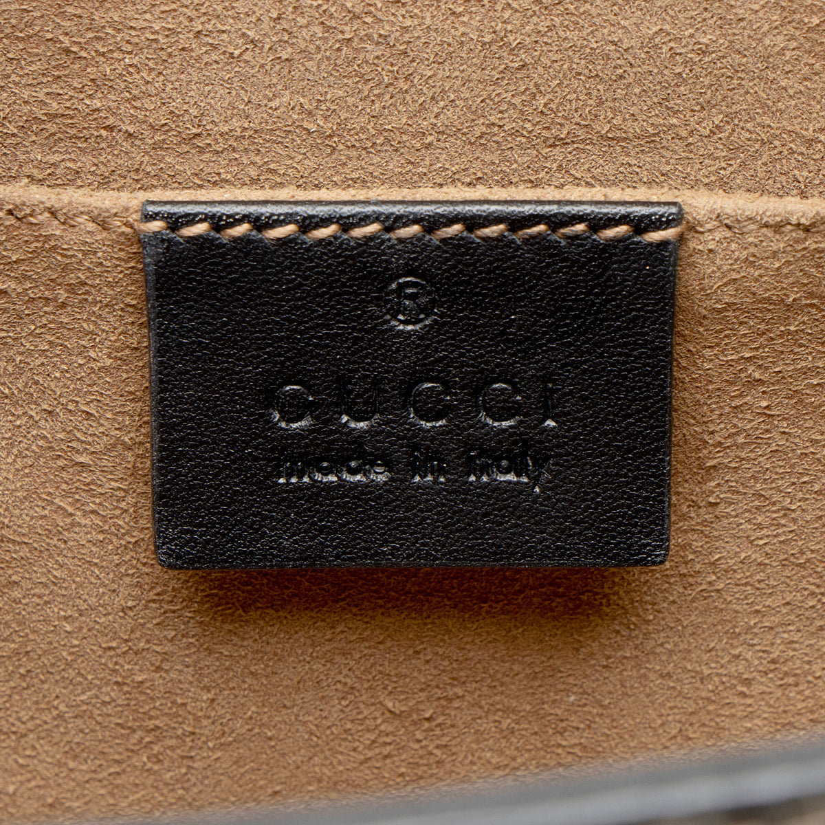 Gucci GG Supreme Padlock Small Shoulder Bag