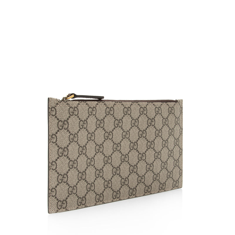 Pochette gucci gg supreme clearance